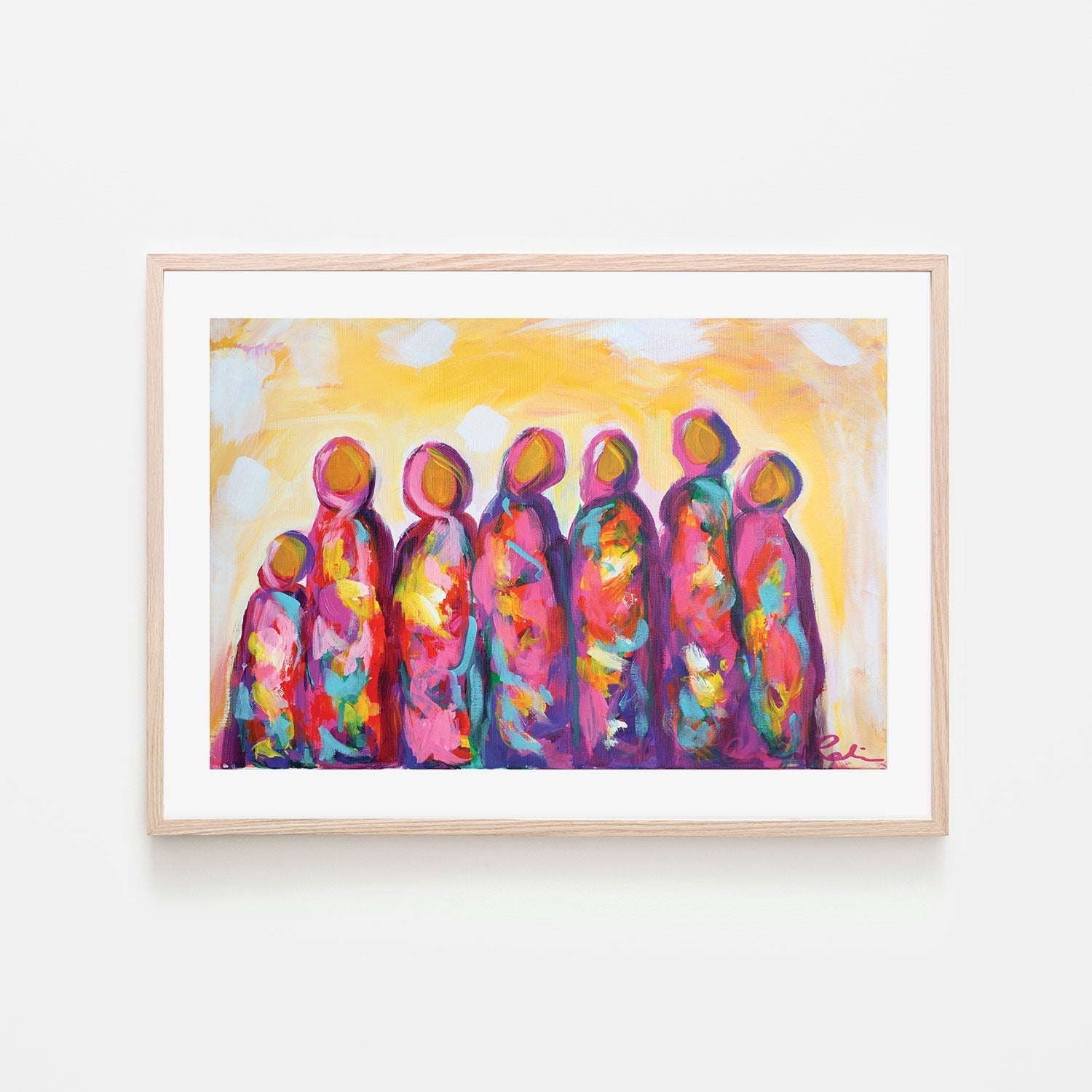 wall-art-print-canvas-poster-framed-Golden Girls , By Amira Rahim-GIOIA-WALL-ART