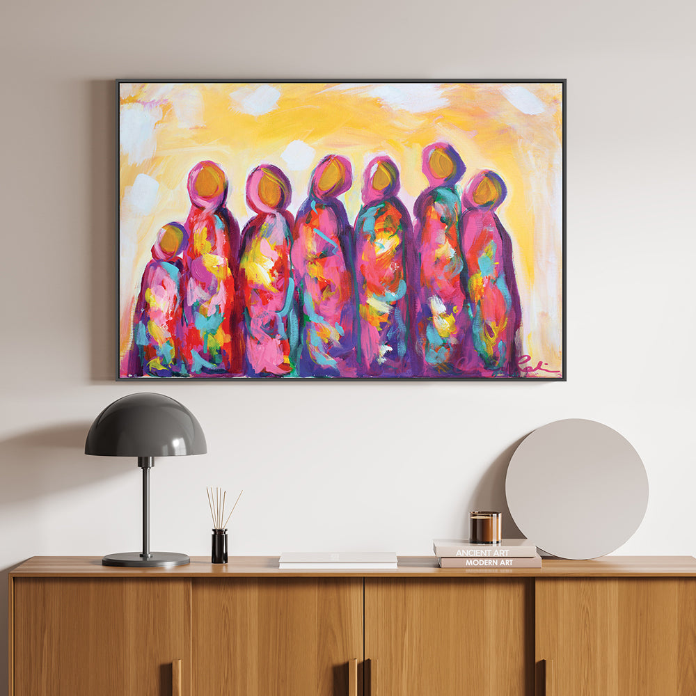 wall-art-print-canvas-poster-framed-Golden Girls , By Amira Rahim-GIOIA-WALL-ART