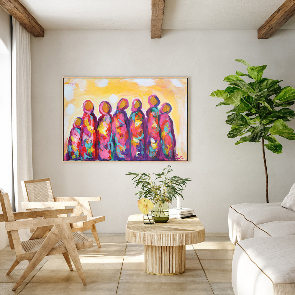 wall-art-print-canvas-poster-framed-Golden Girls , By Amira Rahim-GIOIA-WALL-ART