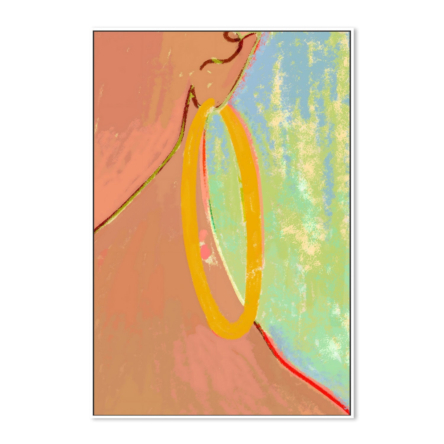 wall-art-print-canvas-poster-framed-Golden Hoops-5