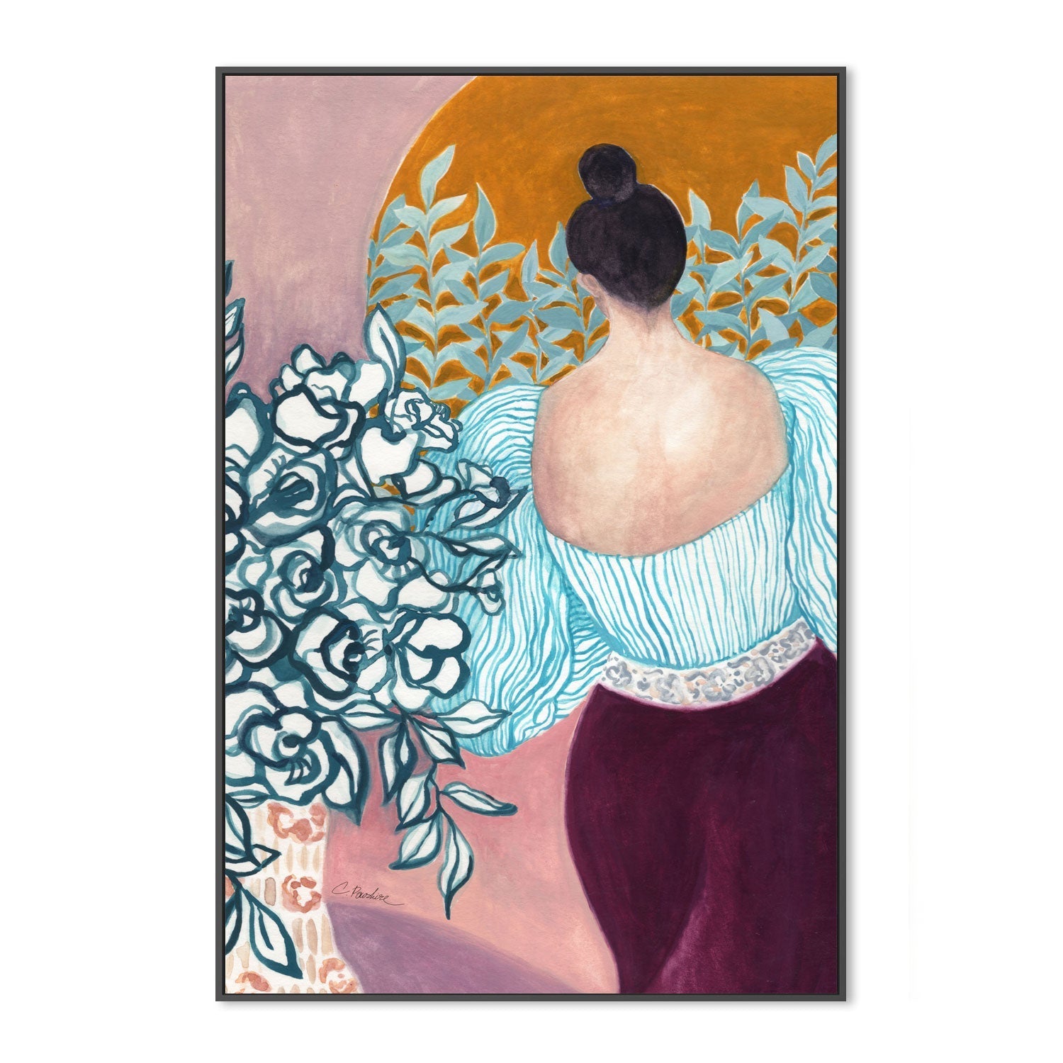wall-art-print-canvas-poster-framed-Golden Hour , By Chonticha Hanon-3