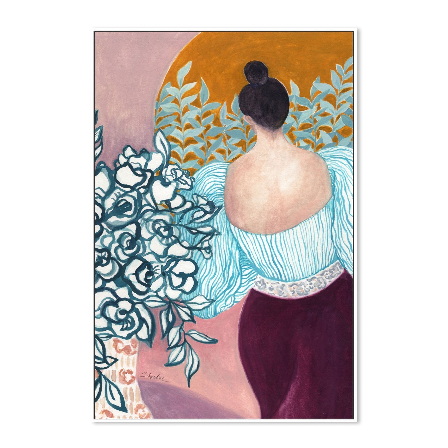 wall-art-print-canvas-poster-framed-Golden Hour , By Chonticha Hanon-5