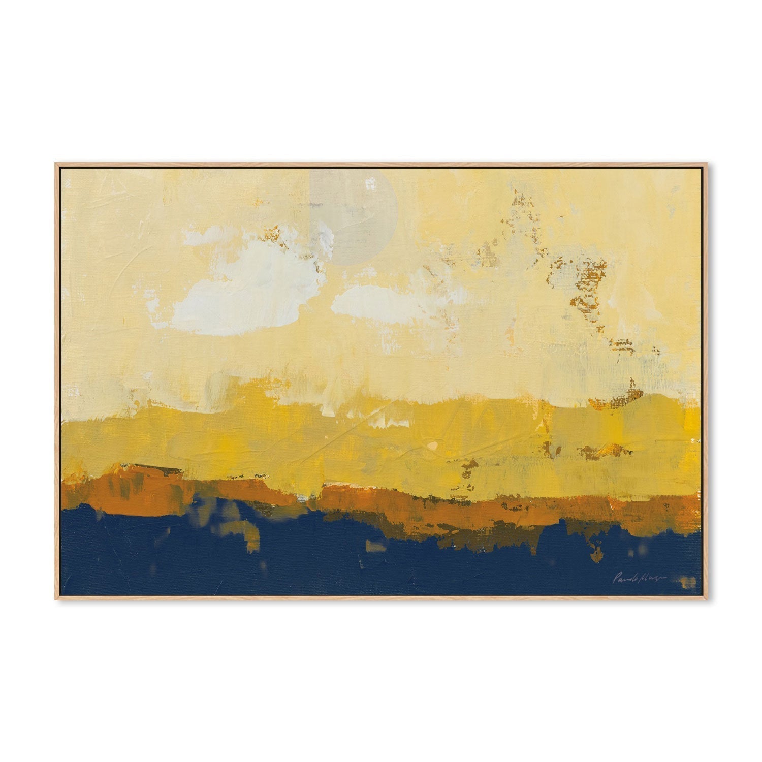 wall-art-print-canvas-poster-framed-Golden Hour Navy-by-Pamela Munger-Gioia Wall Art