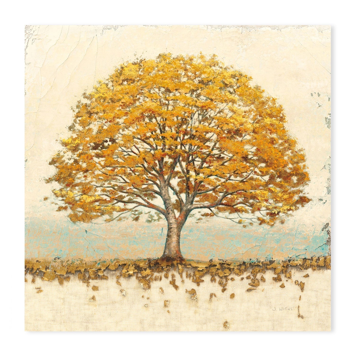 wall-art-print-canvas-poster-framed-Golden Oak-by-James Wiens-Gioia Wall Art