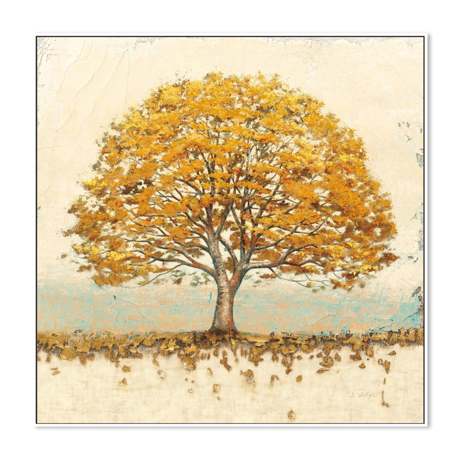 wall-art-print-canvas-poster-framed-Golden Oak-by-James Wiens-Gioia Wall Art