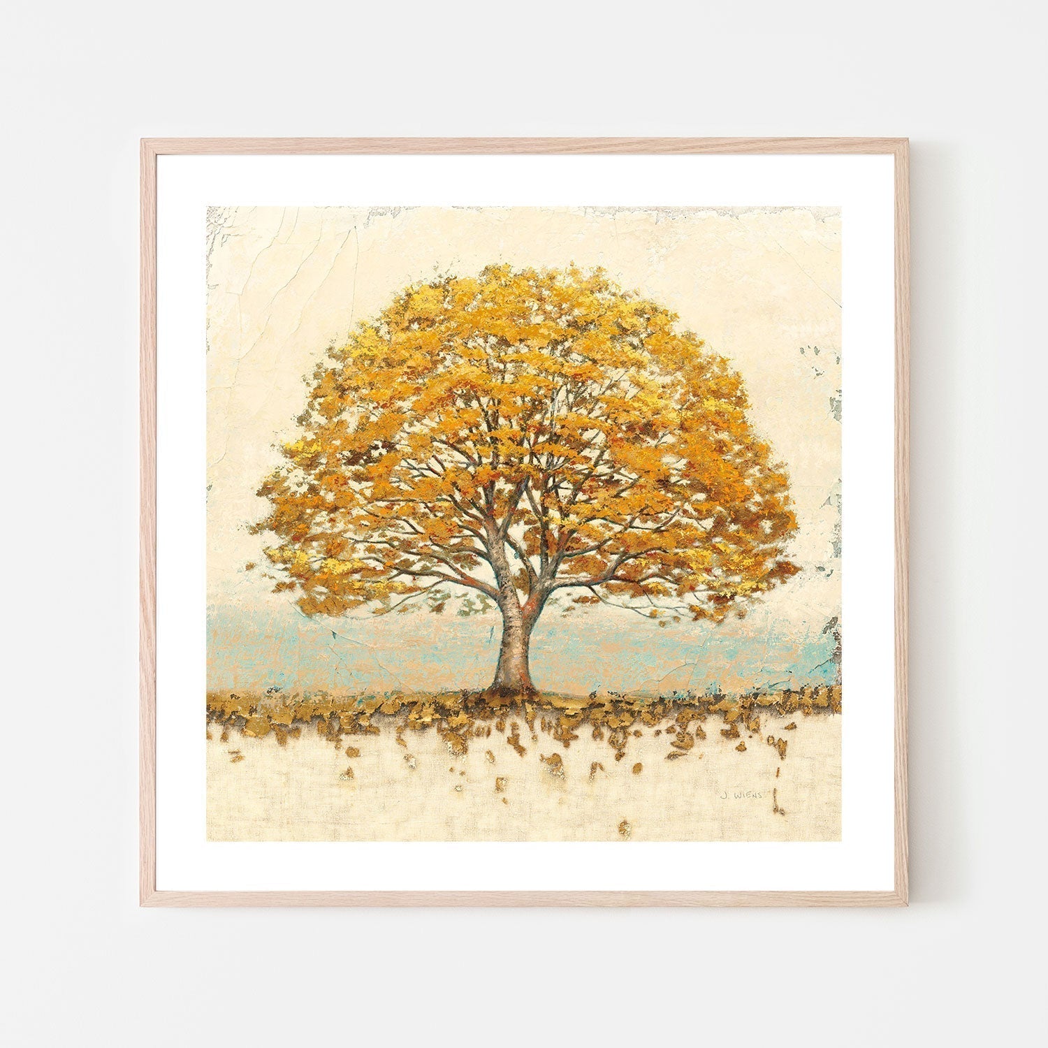 wall-art-print-canvas-poster-framed-Golden Oak-by-James Wiens-Gioia Wall Art