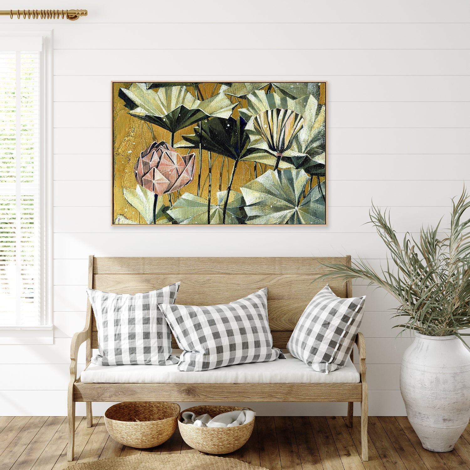 wall-art-print-canvas-poster-framed-Golden Swamp , By Olena Kosenko-7