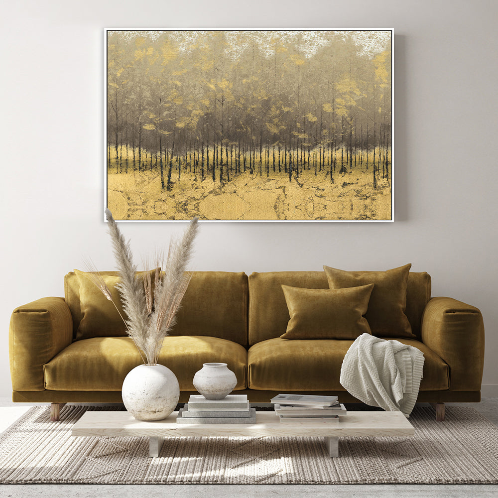 wall-art-print-canvas-poster-framed-Golden Trees, Style A-by-James Wiens-Gioia Wall Art