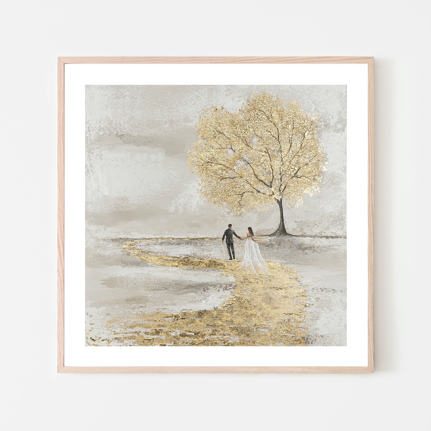 wall-art-print-canvas-poster-framed-Golden Vows , By Isabella Karolewicz-6