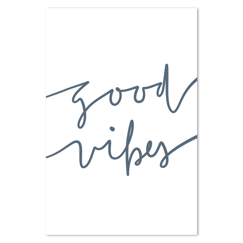 wall-art-print-canvas-poster-framed-Good Vibes-by-Emily Wood-Gioia Wall Art