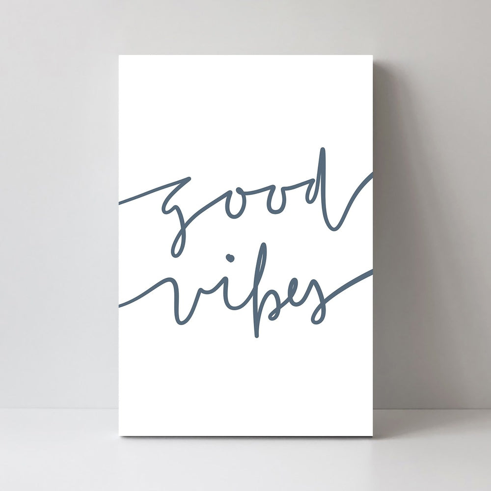 wall-art-print-canvas-poster-framed-Good Vibes-by-Emily Wood-Gioia Wall Art