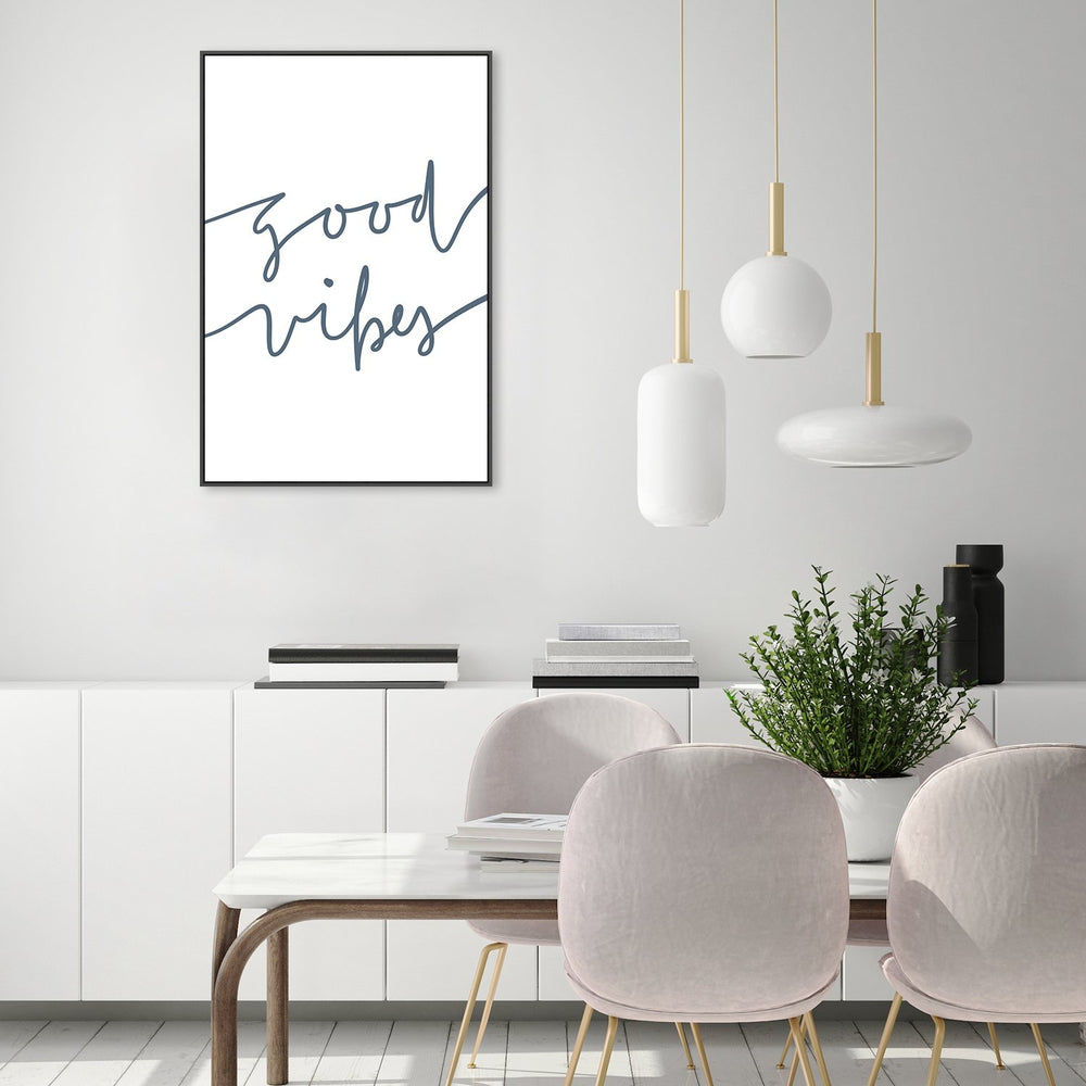 wall-art-print-canvas-poster-framed-Good Vibes-by-Emily Wood-Gioia Wall Art