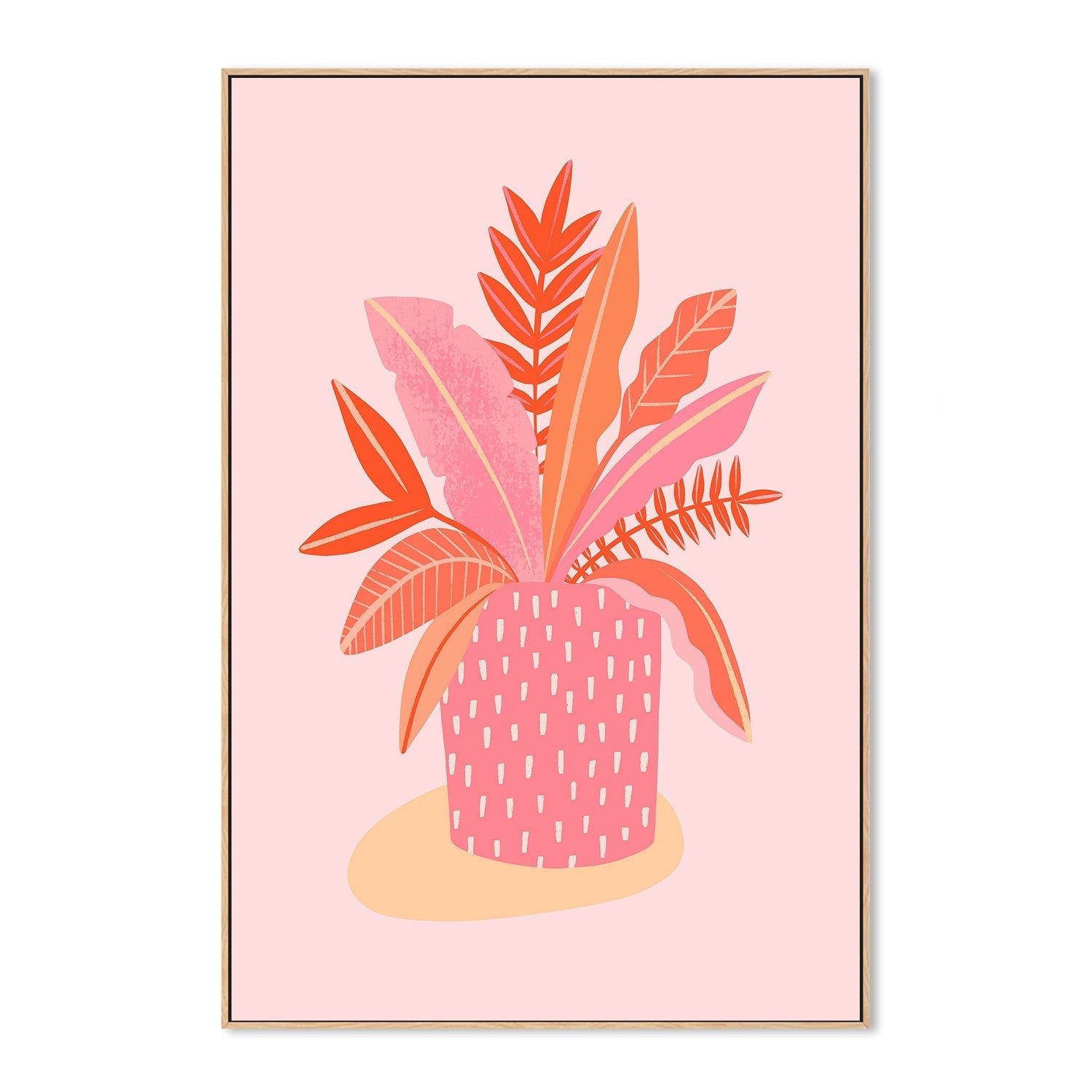 wall-art-print-canvas-poster-framed-Gorgeous Pink , By Melissa Donne-4