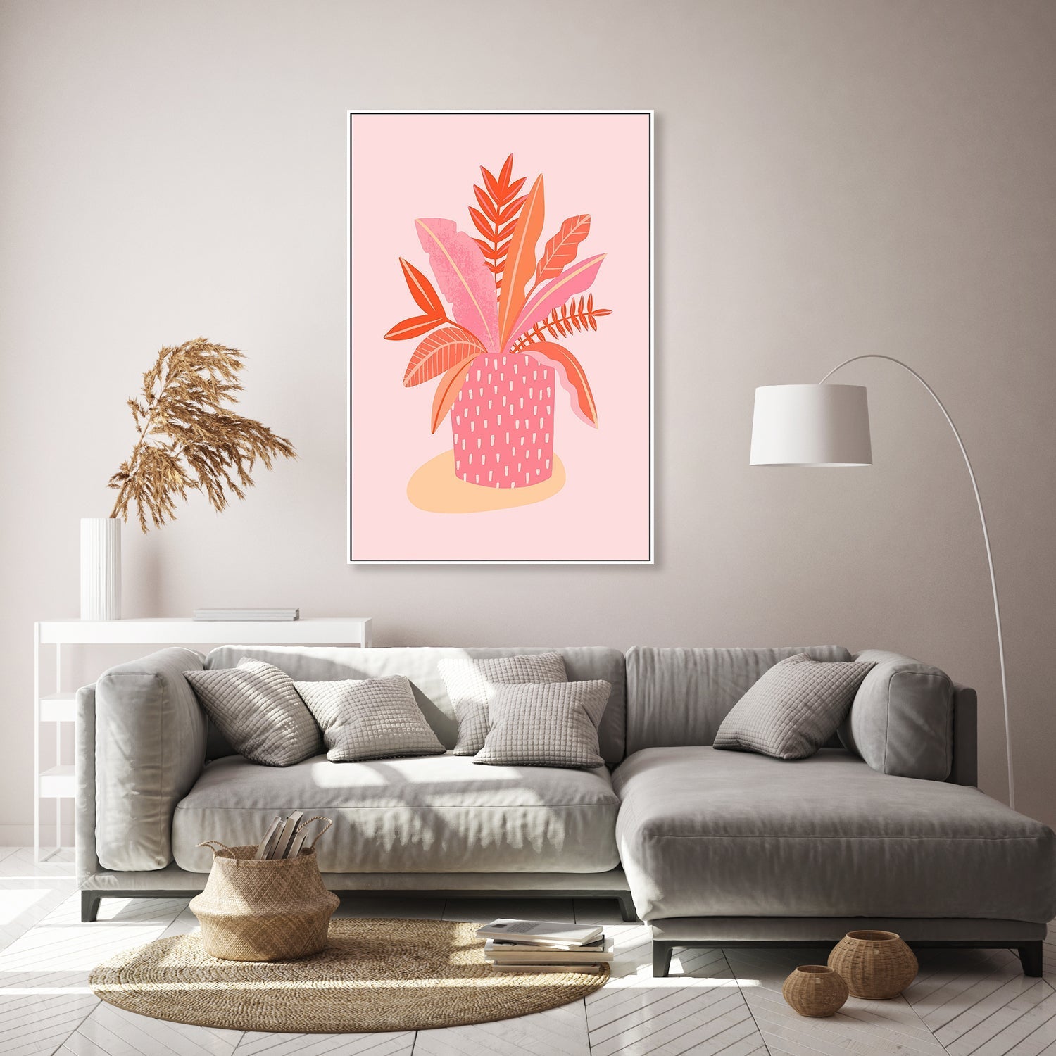 wall-art-print-canvas-poster-framed-Gorgeous Pink , By Melissa Donne-7