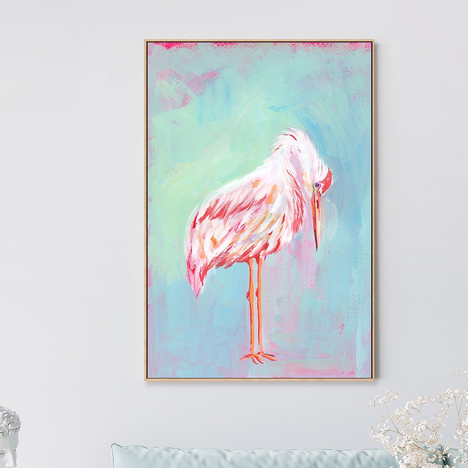 wall-art-print-canvas-poster-framed-Graceful Blush , By Lucrecia Caporale-2