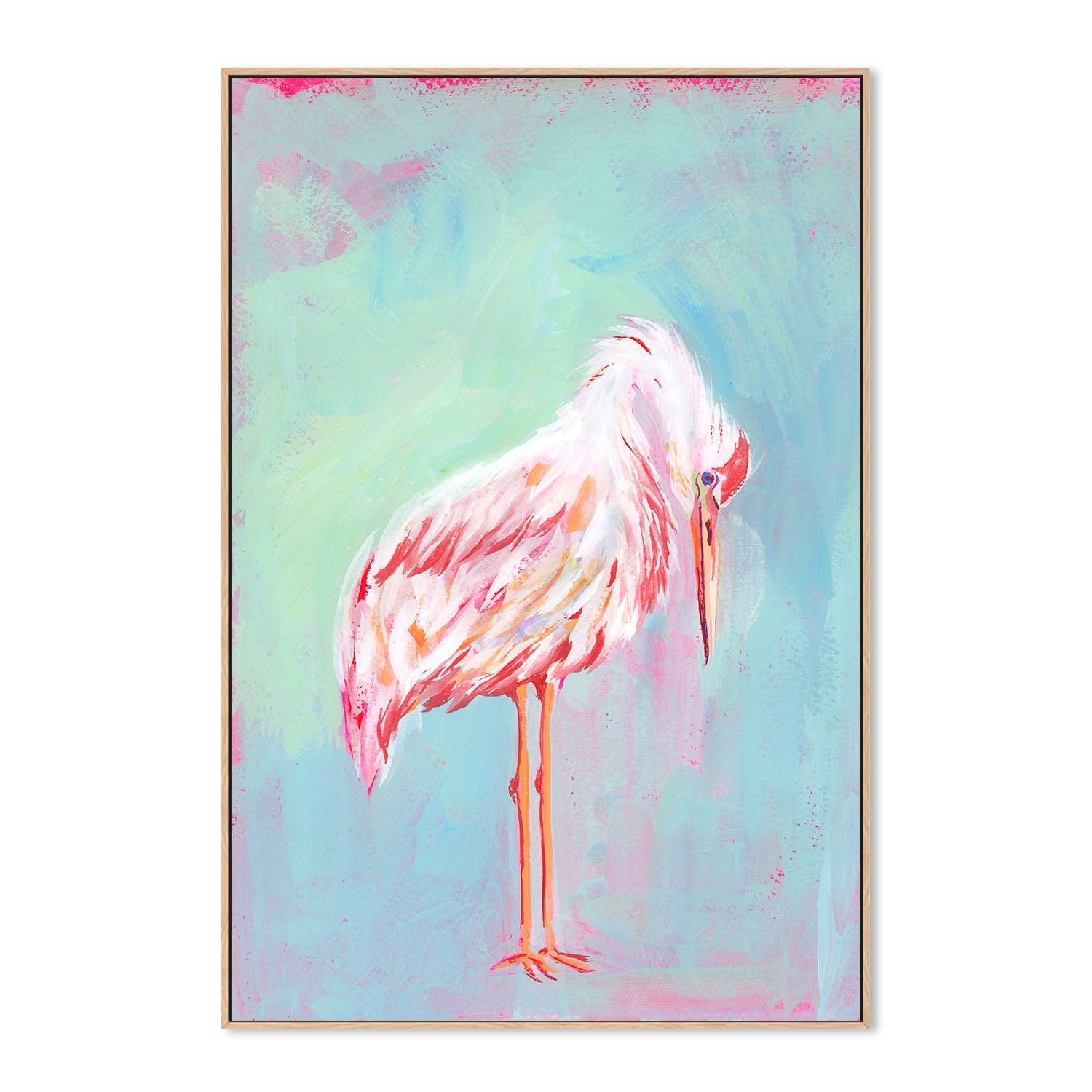 wall-art-print-canvas-poster-framed-Graceful Blush , By Lucrecia Caporale-4