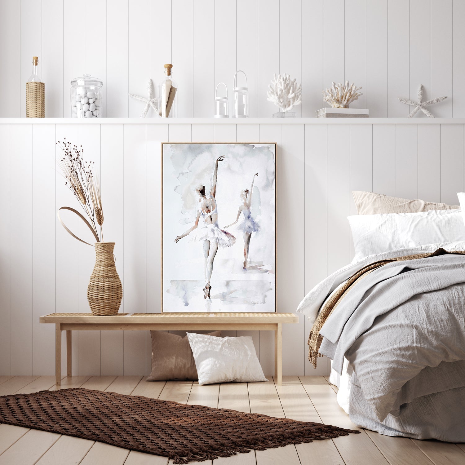 wall-art-print-canvas-poster-framed-Graceful Dancers , By Aimee Del Valle-GIOIA-WALL-ART