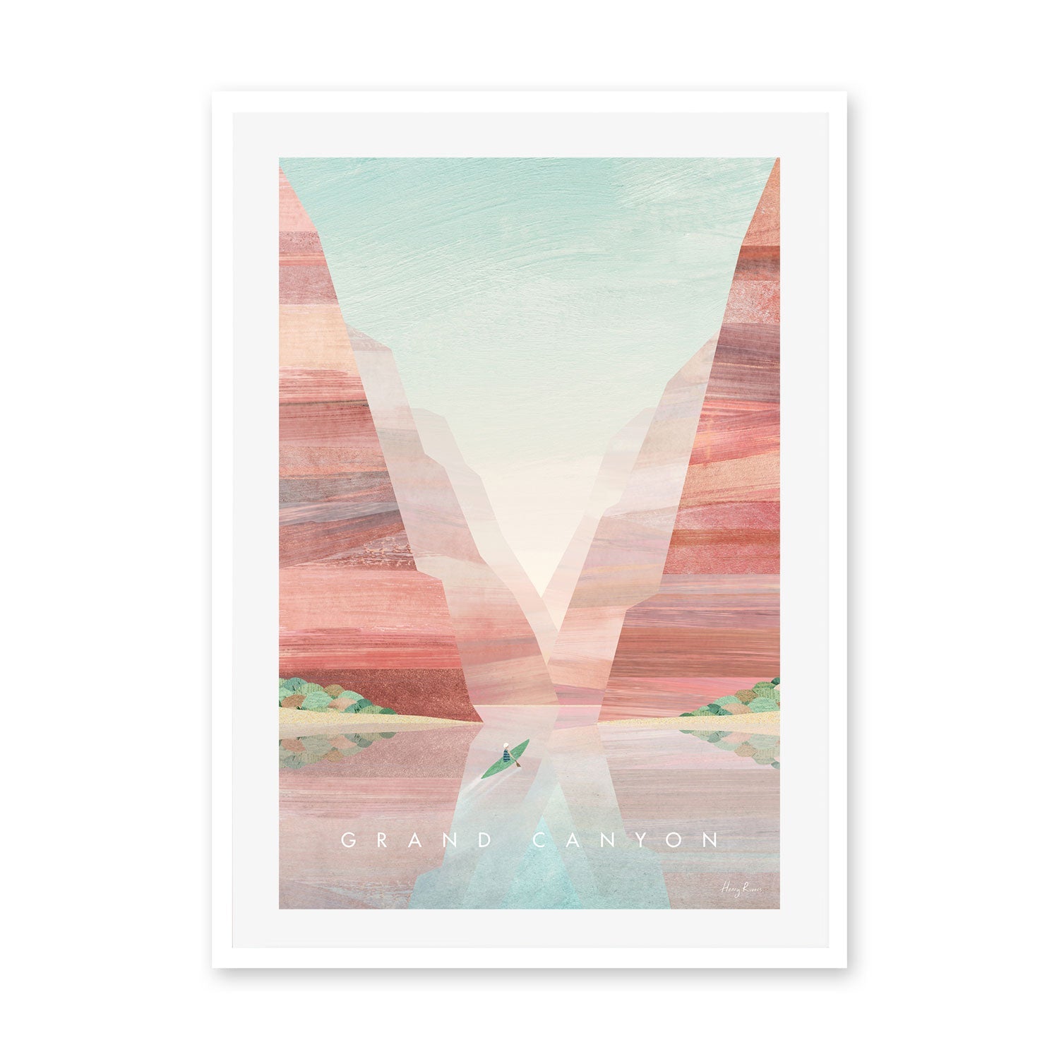 wall-art-print-canvas-poster-framed-Grand Canyon, Arizona , By Henry Rivers-GIOIA-WALL-ART