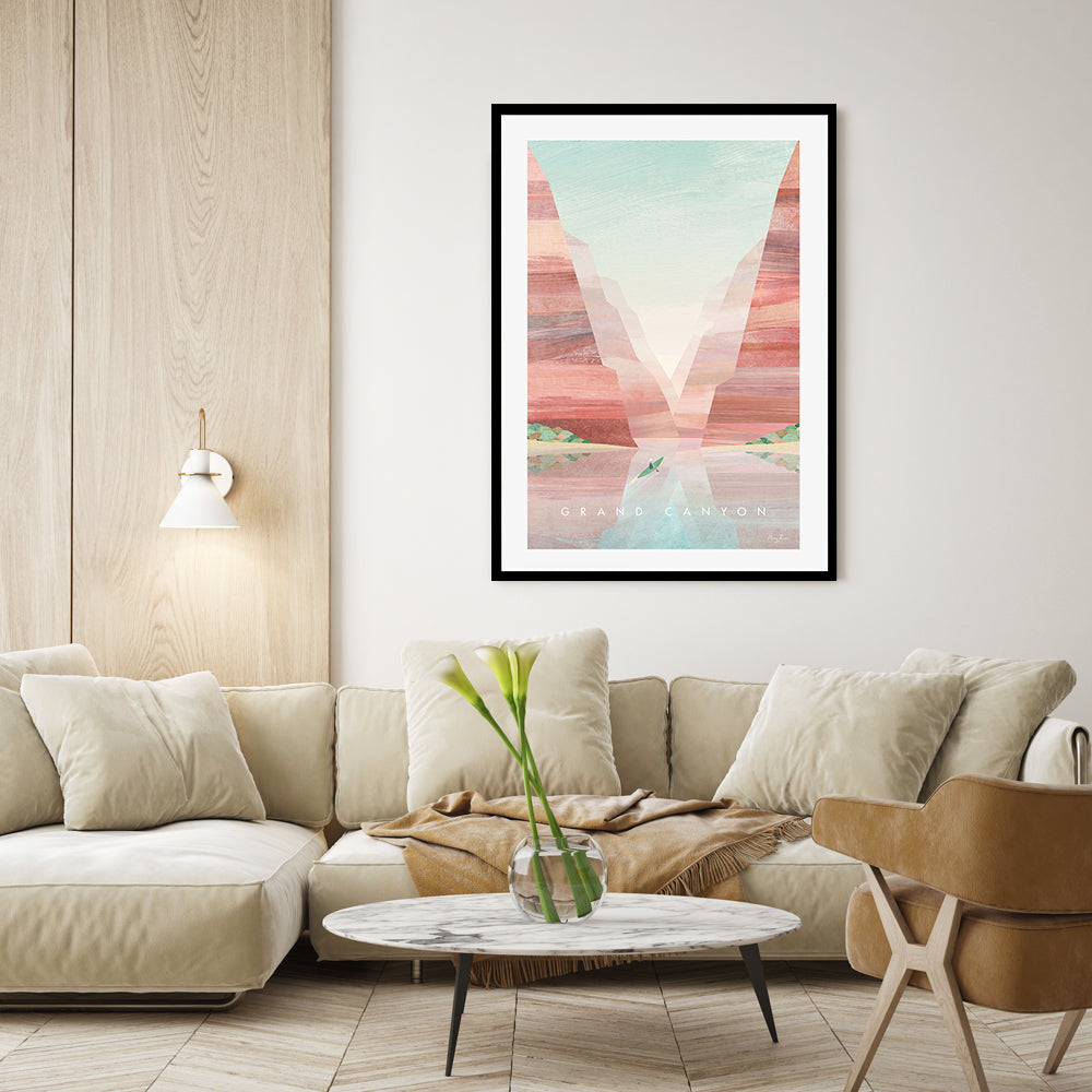 wall-art-print-canvas-poster-framed-Grand Canyon, Arizona , By Henry Rivers-GIOIA-WALL-ART