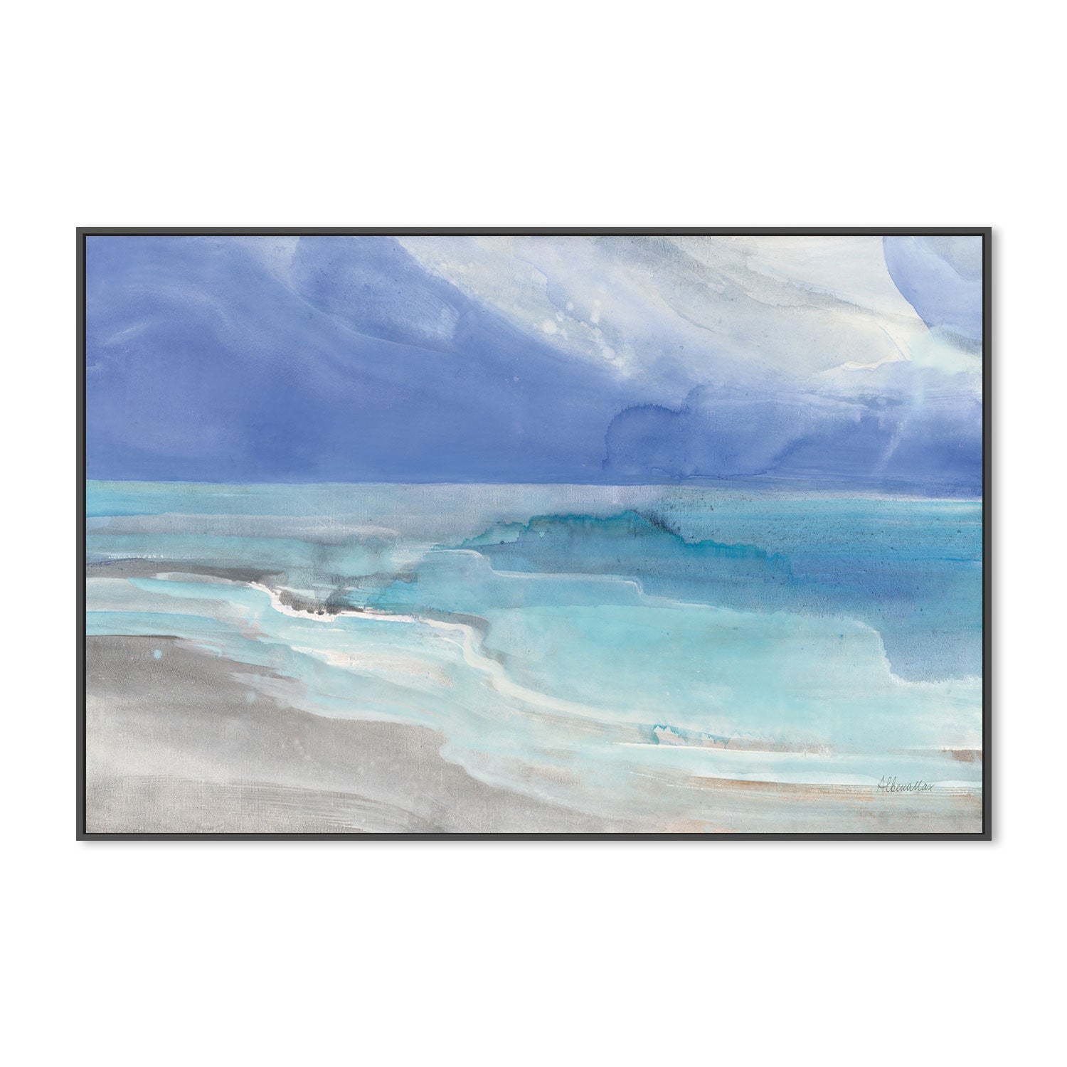 wall-art-print-canvas-poster-framed-Grand View, Style A , By Albena Hristova-GIOIA-WALL-ART