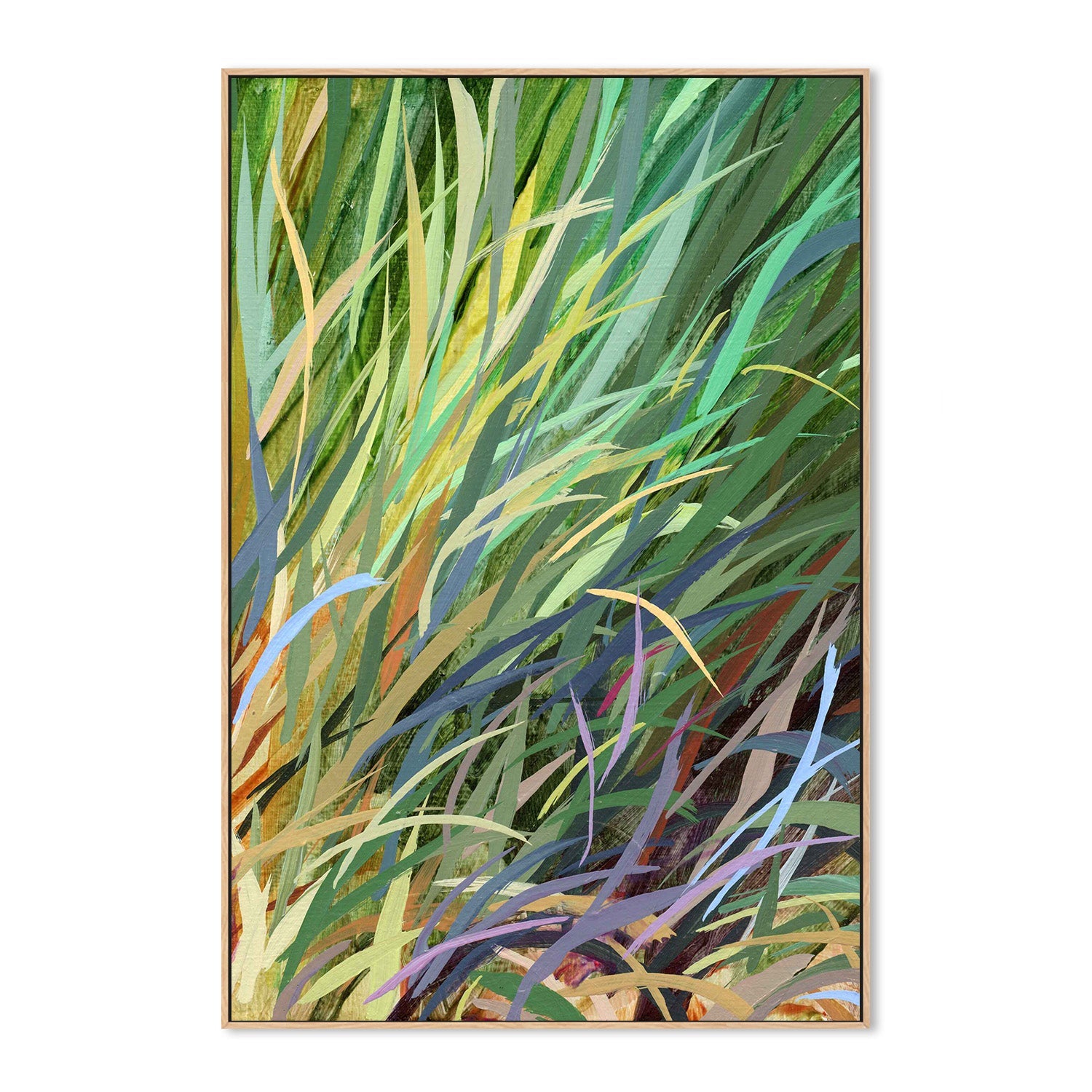 wall-art-print-canvas-poster-framed-Grassy Greens-4