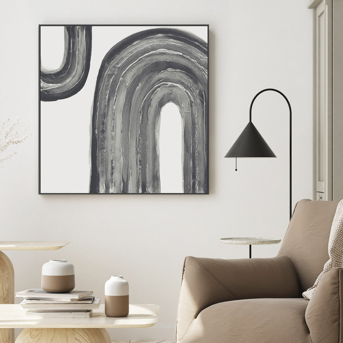wall-art-print-canvas-poster-framed-Gray Rainbow, Style A-by-Chris Paschke-Gioia Wall Art