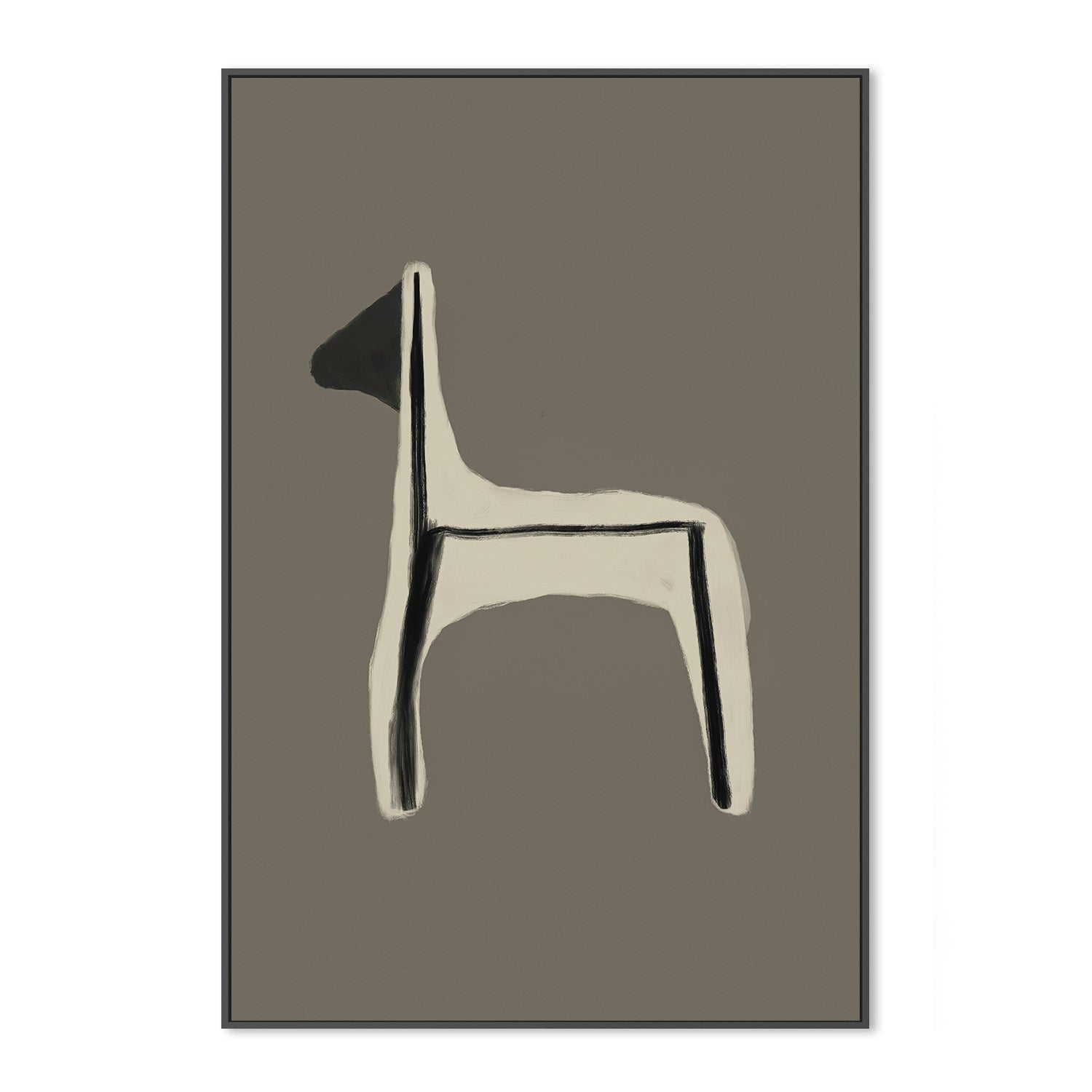 wall-art-print-canvas-poster-framed-Grazing , By Rohan Sharma-3