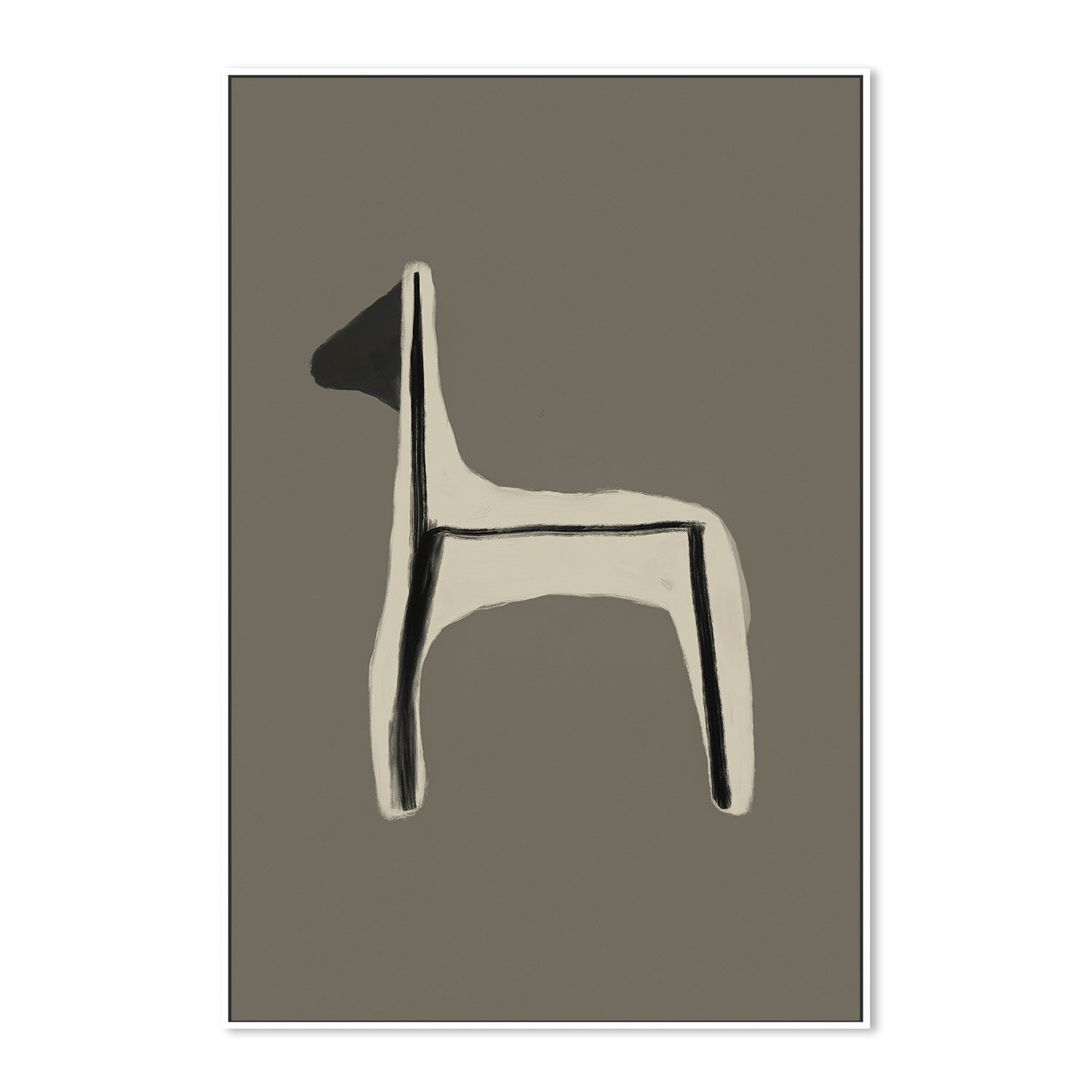 wall-art-print-canvas-poster-framed-Grazing , By Rohan Sharma-5
