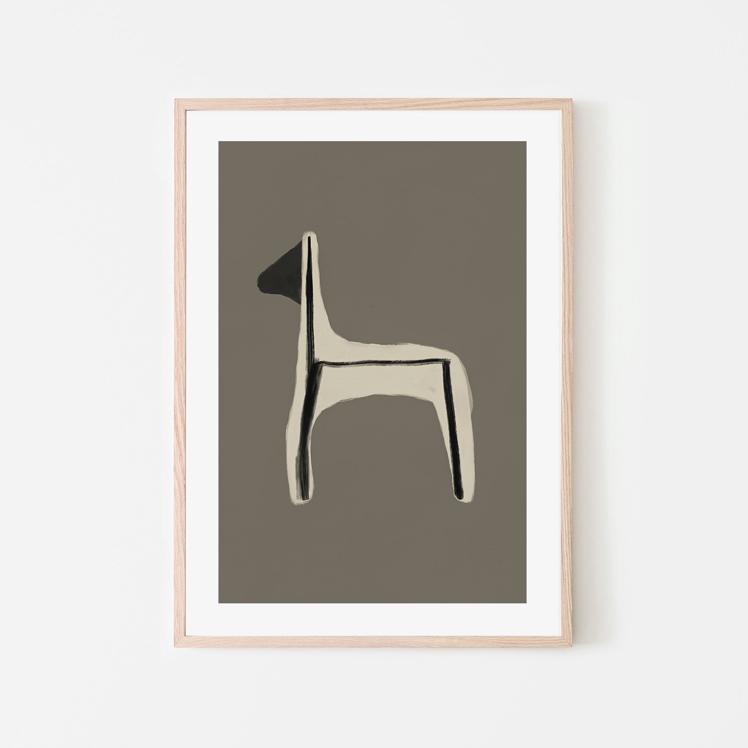 wall-art-print-canvas-poster-framed-Grazing , By Rohan Sharma-6