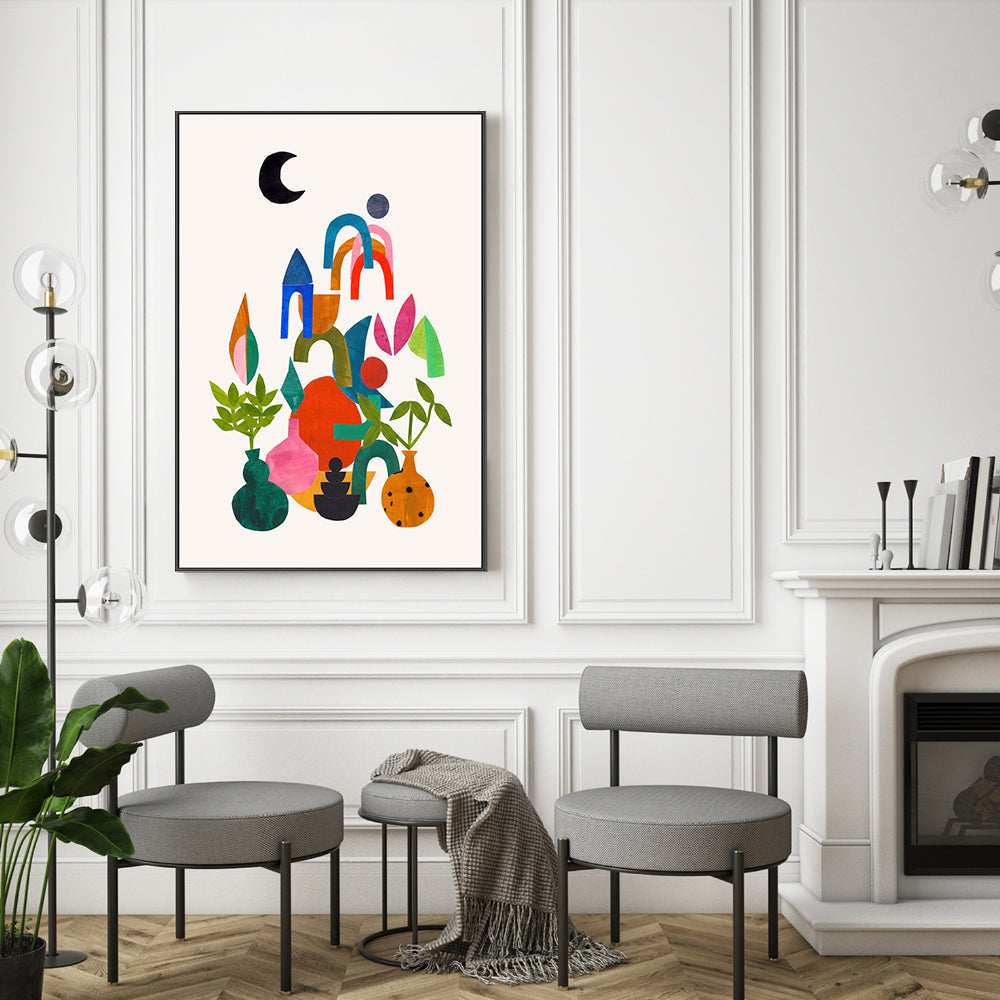 wall-art-print-canvas-poster-framed-Great Joy , By Ejaaz Haniff-GIOIA-WALL-ART