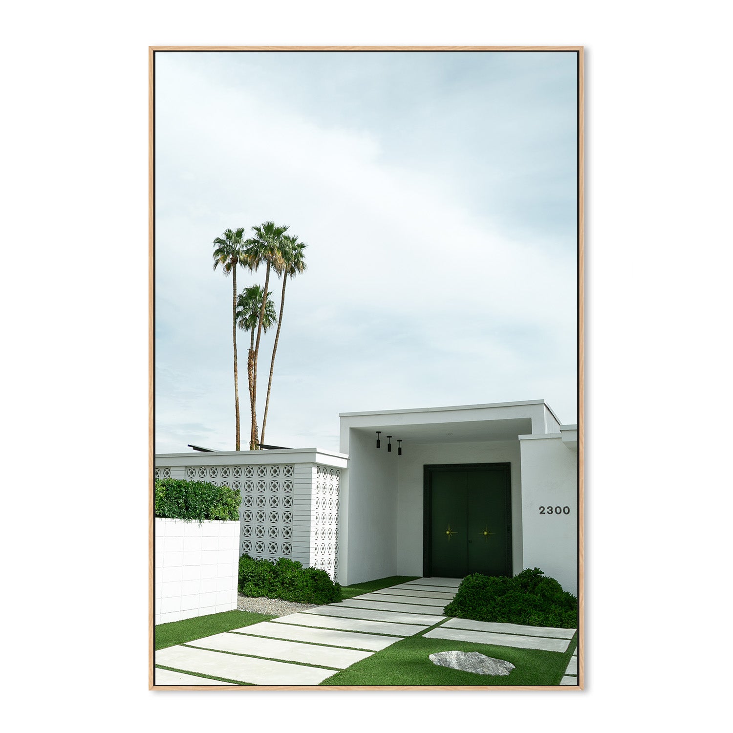 wall-art-print-canvas-poster-framed-Green Door , By Tricia Brennan-5