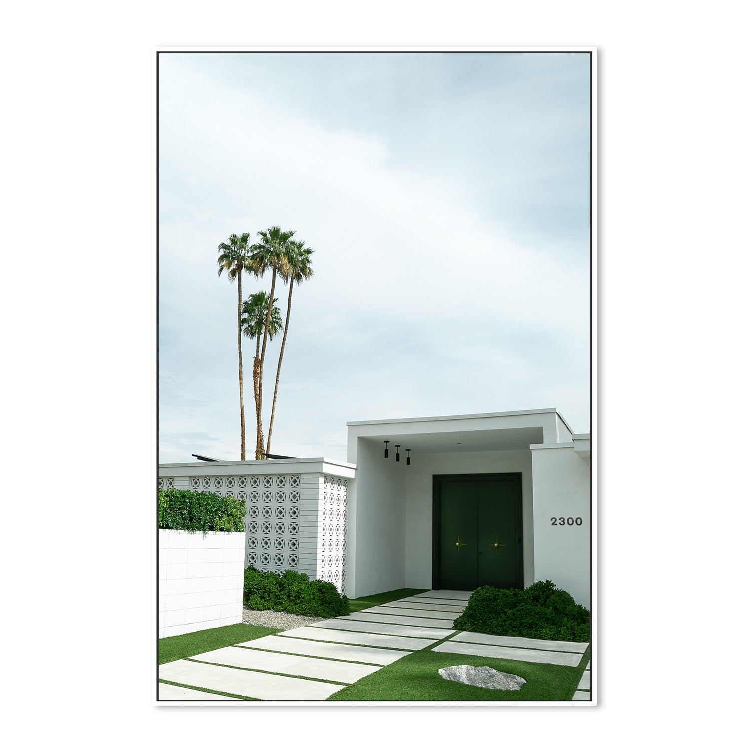 wall-art-print-canvas-poster-framed-Green Door , By Tricia Brennan-6