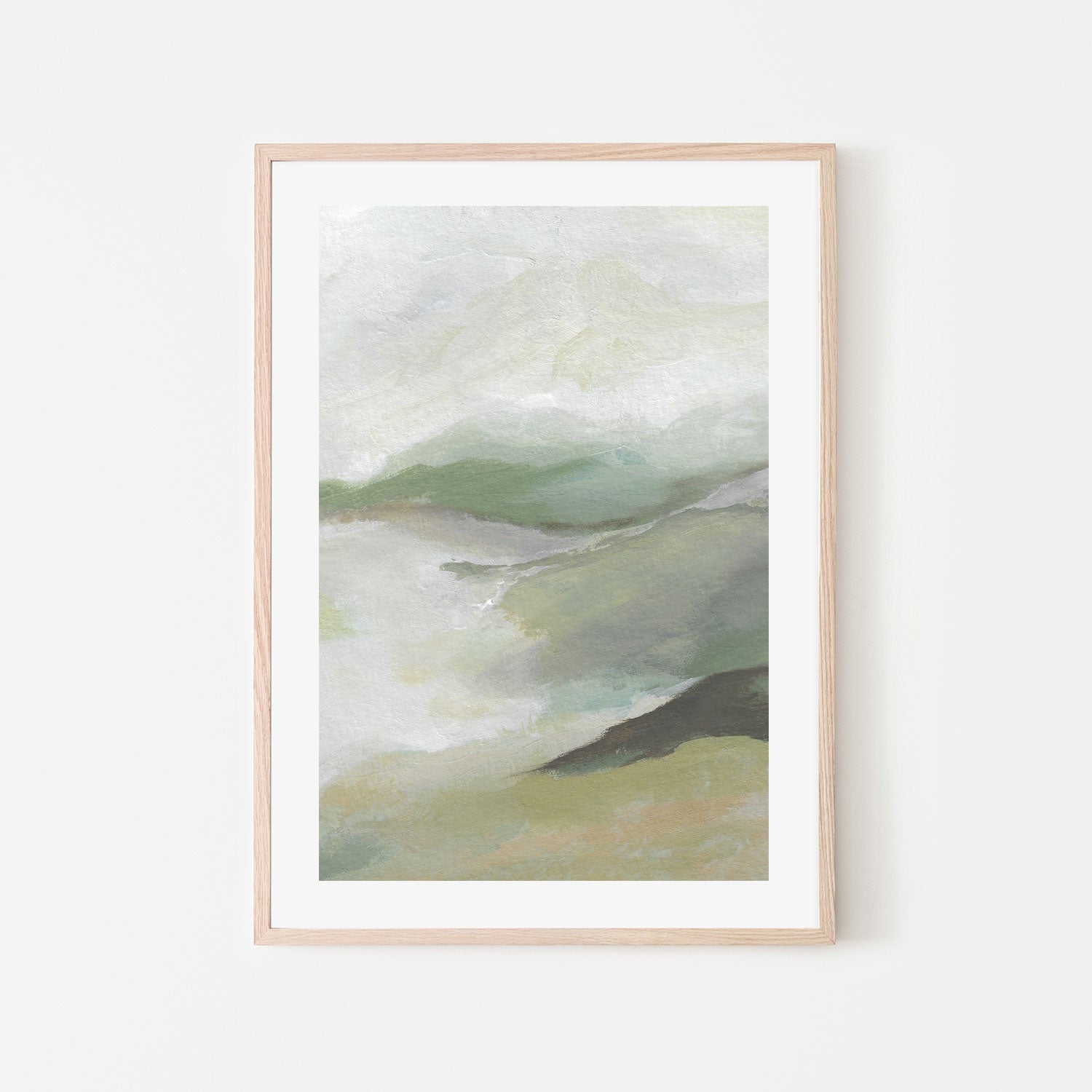 wall-art-print-canvas-poster-framed-Green Dunes , By Josephine Wianto-GIOIA-WALL-ART