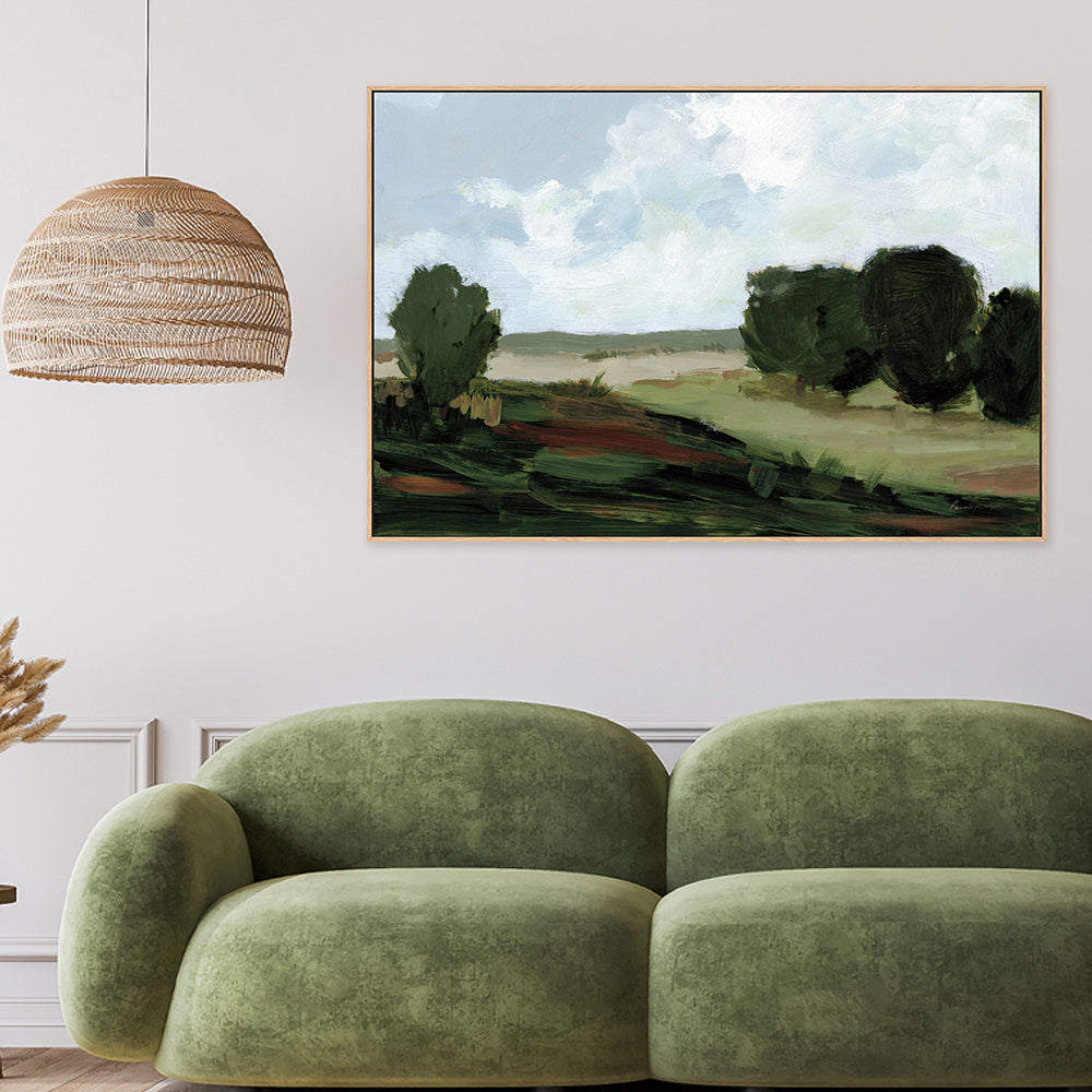 wall-art-print-canvas-poster-framed-Green Grove-by-Pamela Munger-Gioia Wall Art
