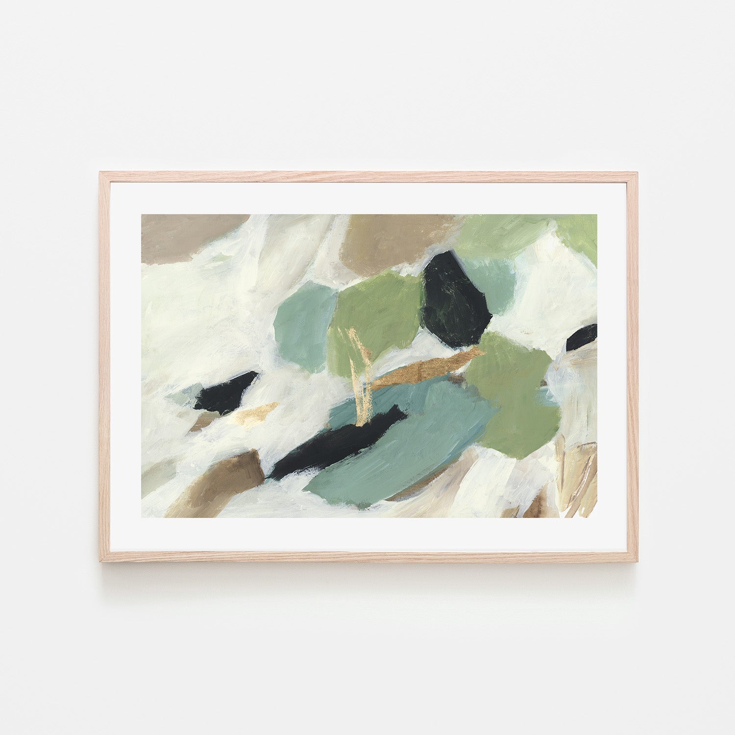 wall-art-print-canvas-poster-framed-Green Serenity-6