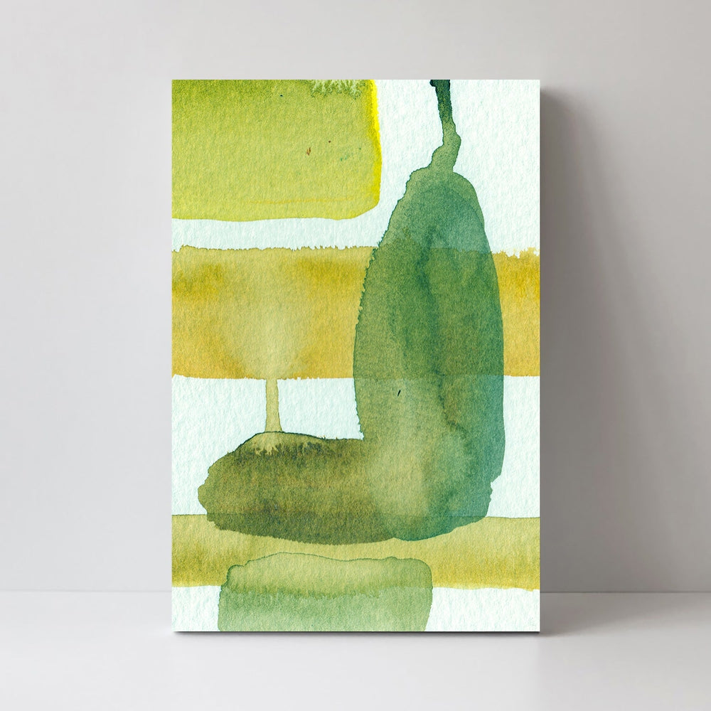 wall-art-print-canvas-poster-framed-Green Stem-by-Krista Mccurdy-Gioia Wall Art
