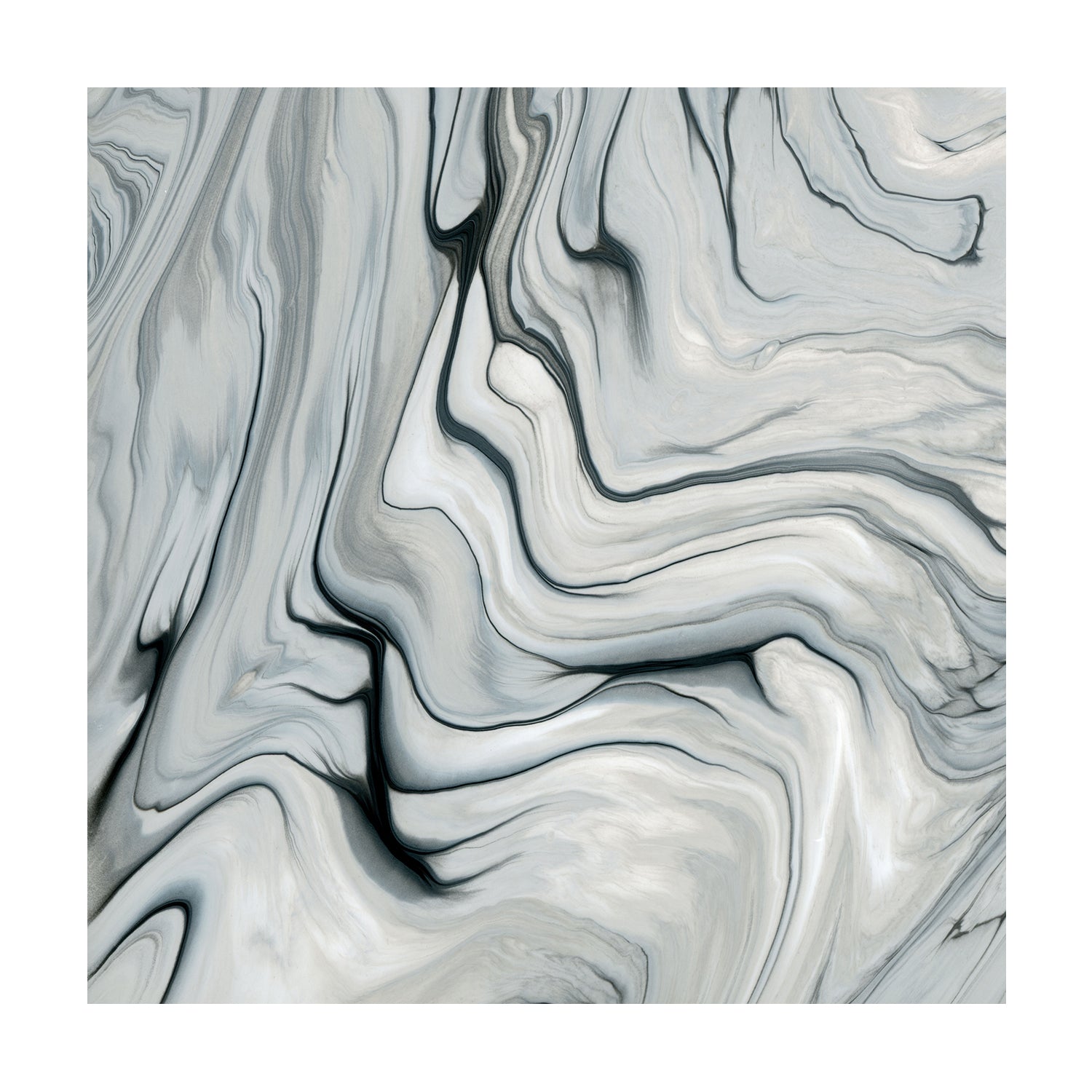 wall-art-print-canvas-poster-framed-Grey Silver Black , By Cathy Anderson , By Cathy Anderson-1