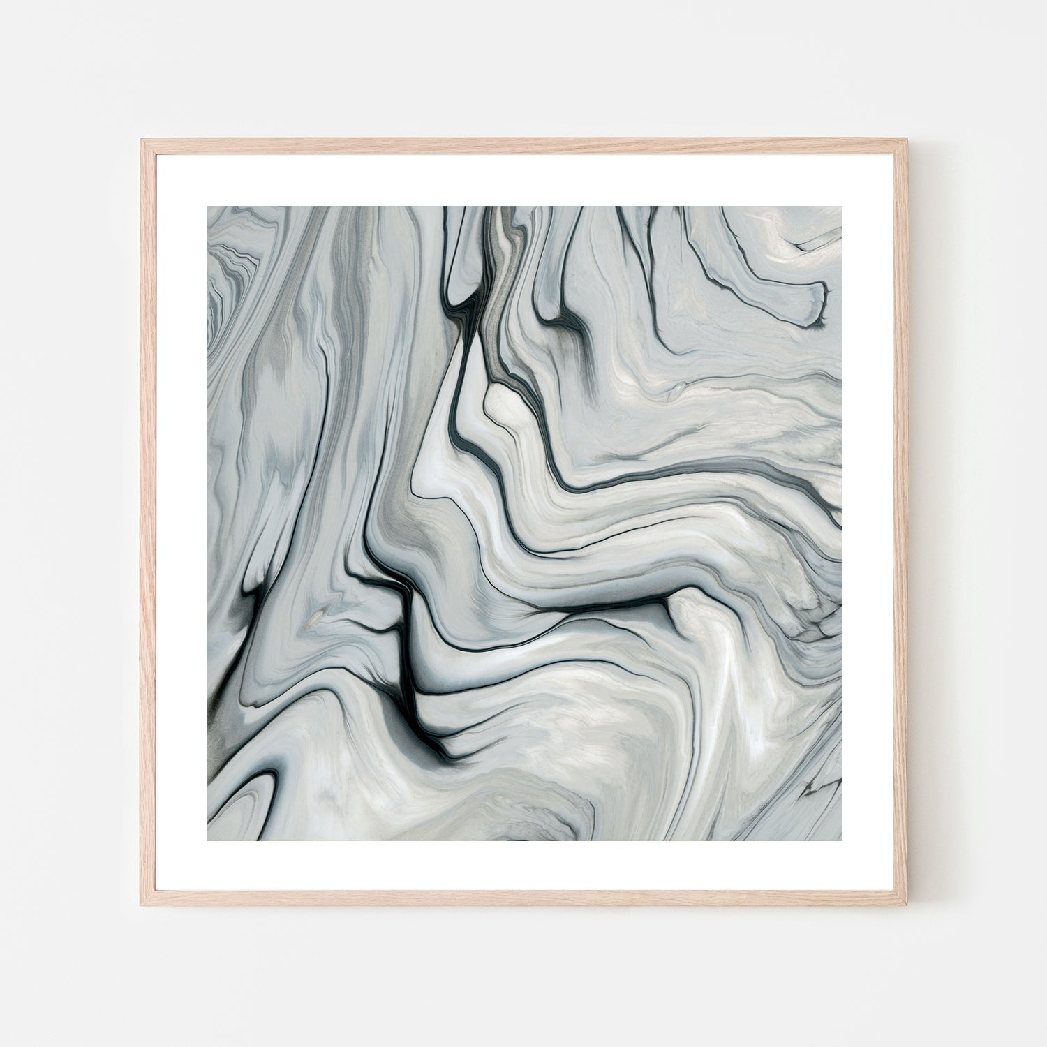 wall-art-print-canvas-poster-framed-Grey Silver Black , By Cathy Anderson , By Cathy Anderson-6