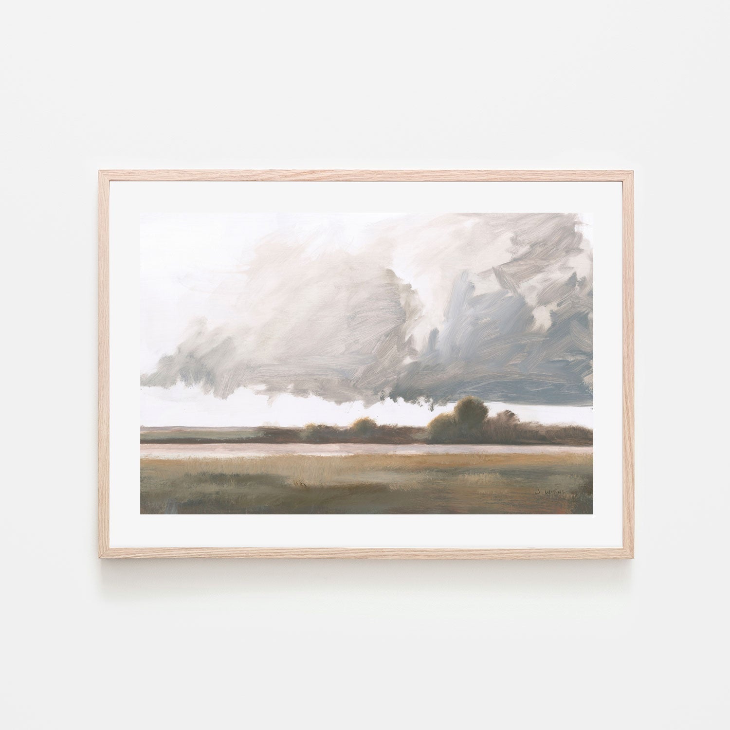 wall-art-print-canvas-poster-framed-Grey Sky , By James Wiens-GIOIA-WALL-ART