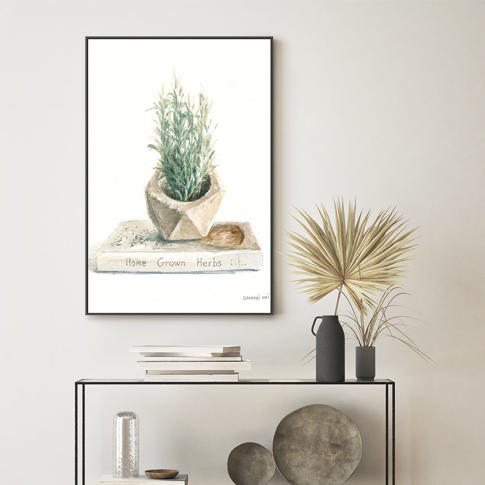 wall-art-print-canvas-poster-framed-Grown at Home, Style B-by-Danhui Nai-Gioia Wall Art