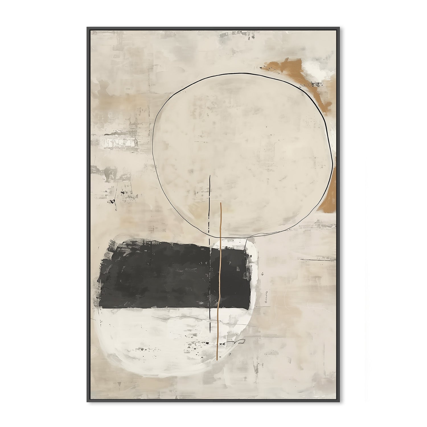 wall-art-print-canvas-poster-framed-HALF BLACK TO WHITE-3