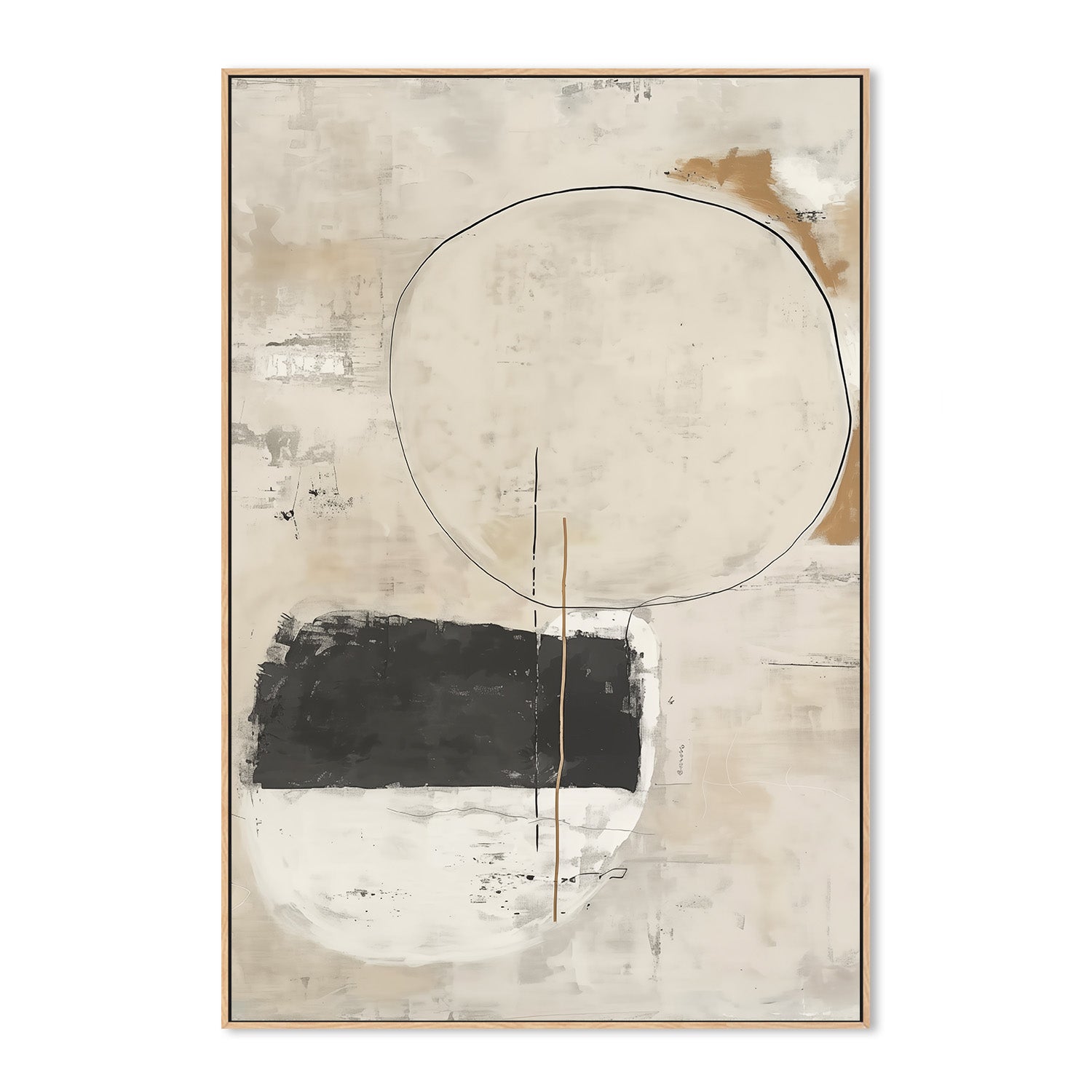 wall-art-print-canvas-poster-framed-HALF BLACK TO WHITE-4