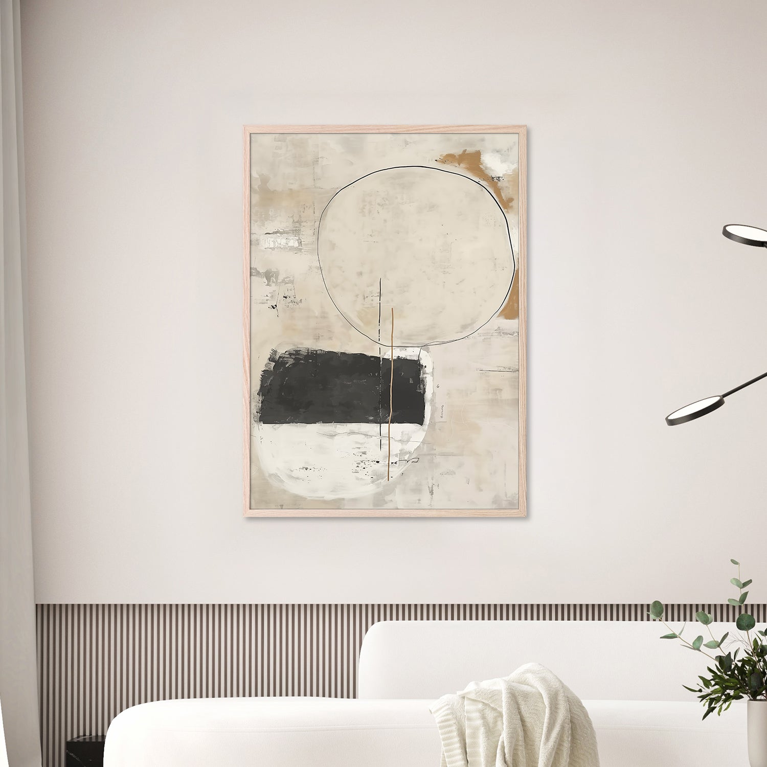 wall-art-print-canvas-poster-framed-HALF BLACK TO WHITE-7