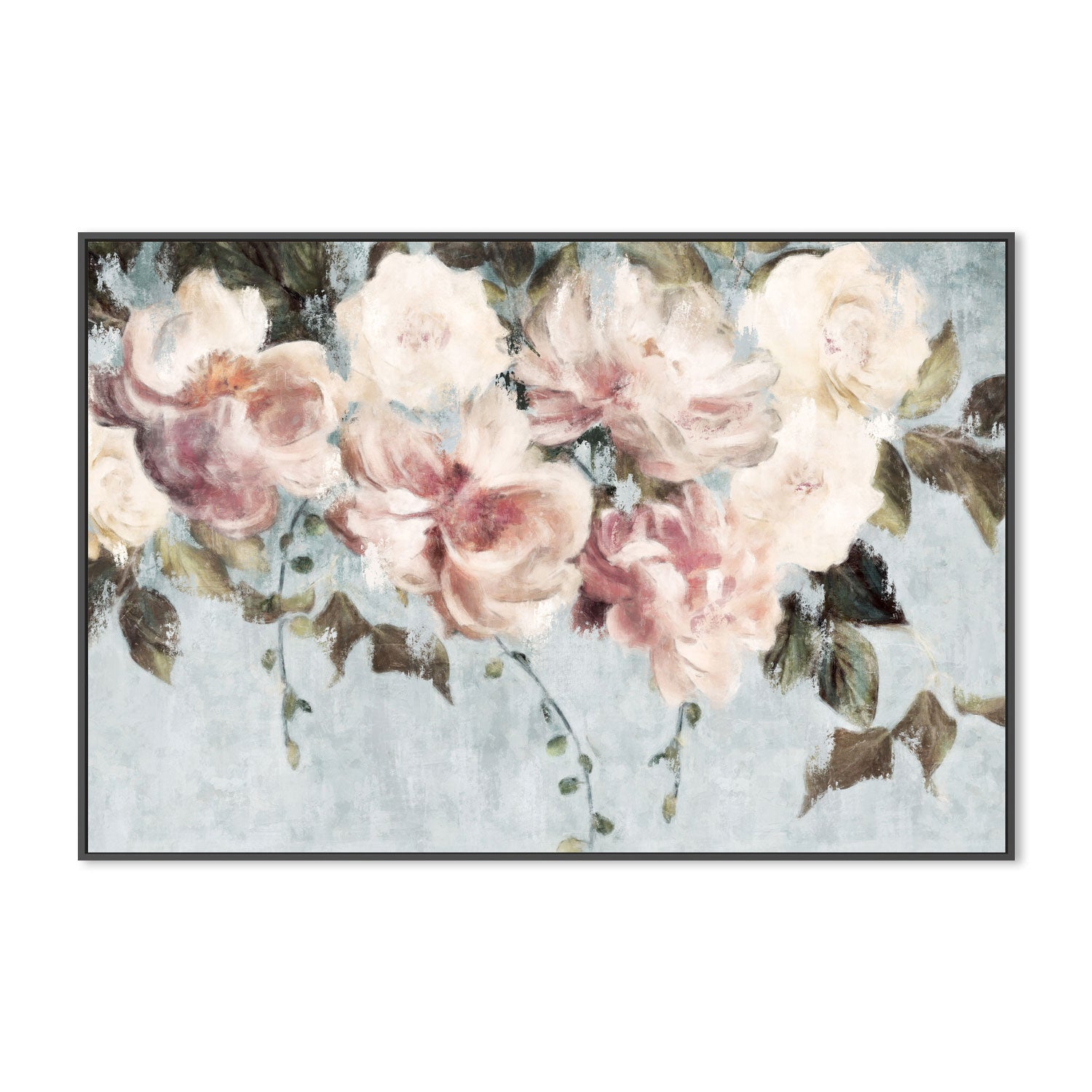 wall-art-print-canvas-poster-framed-Hanging Country Blooms , By Nina Blue-3