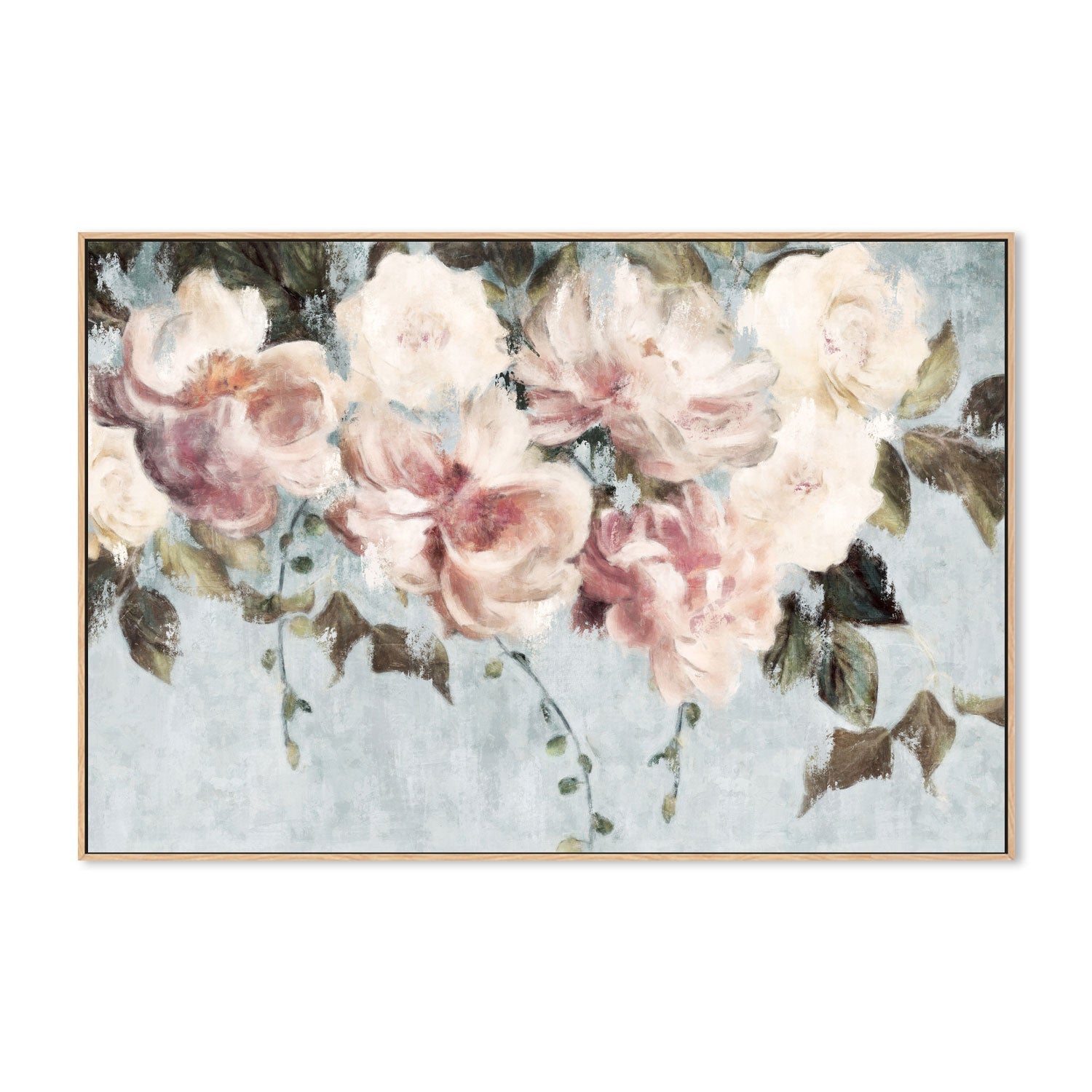 wall-art-print-canvas-poster-framed-Hanging Country Blooms , By Nina Blue-4