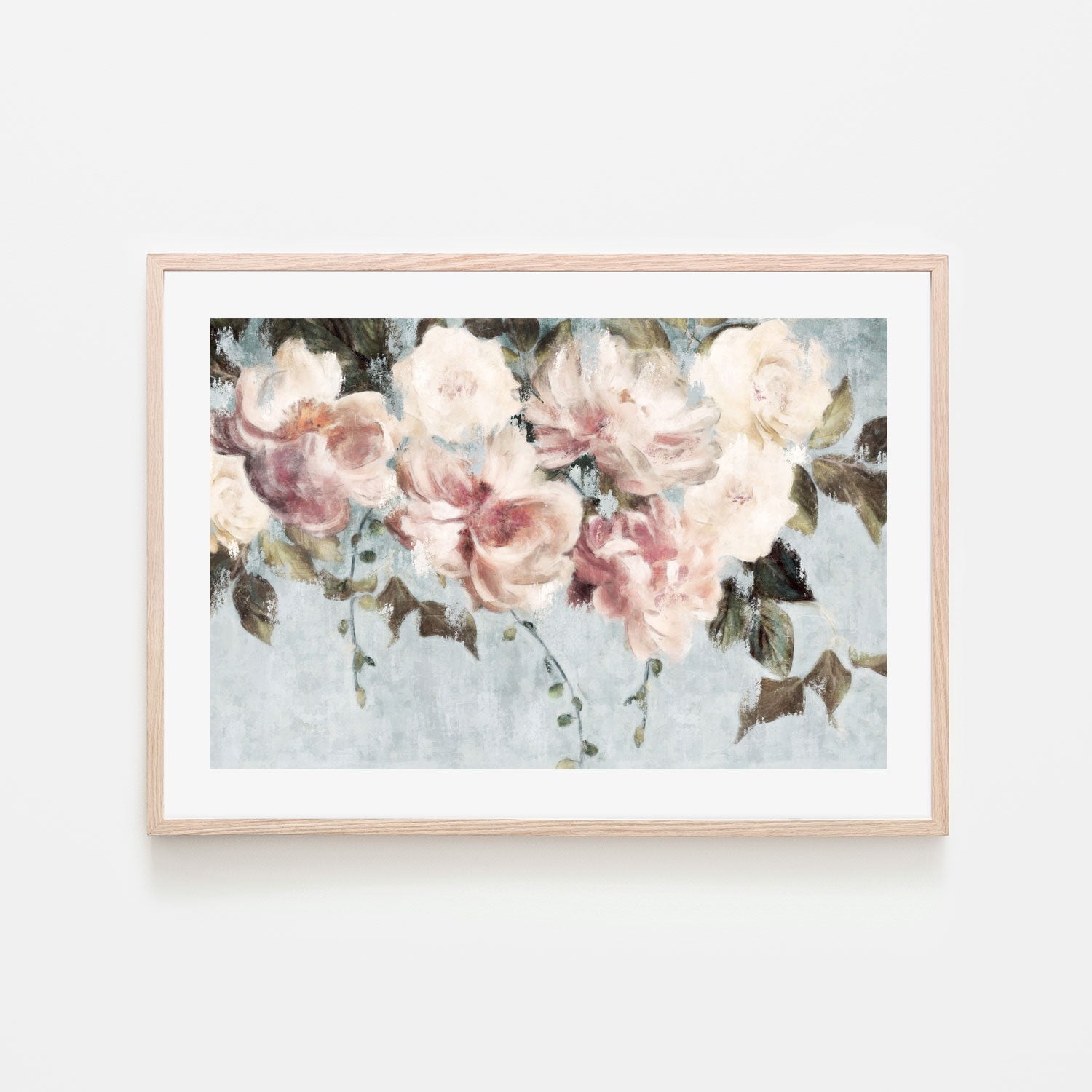 wall-art-print-canvas-poster-framed-Hanging Country Blooms , By Nina Blue-6