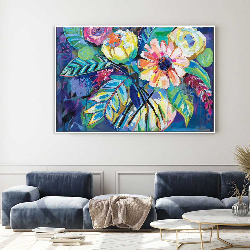 wall-art-print-canvas-poster-framed-Happiness-by-Jeanette Vertentes-Gioia Wall Art
