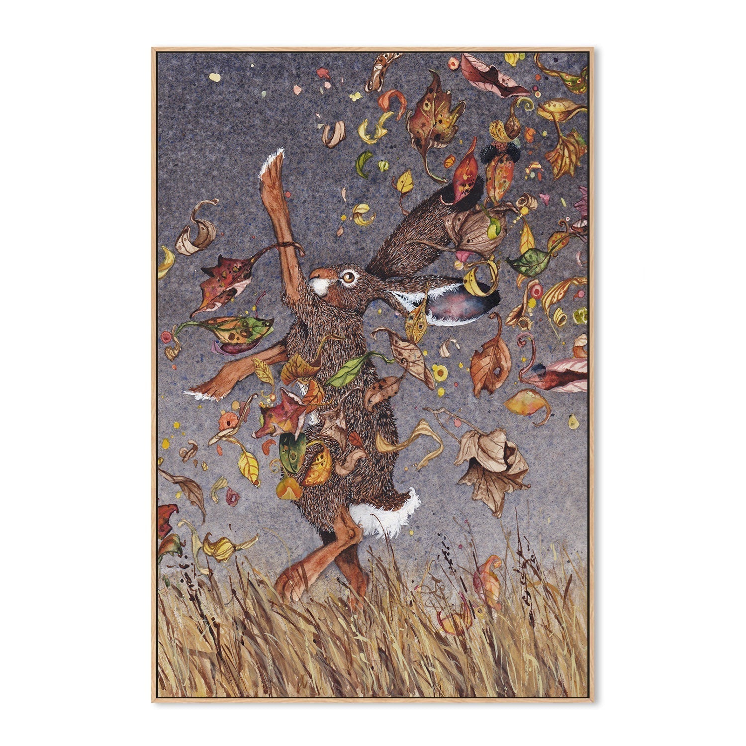 wall-art-print-canvas-poster-framed-Happy Dance , By Maggie Vandewalle-GIOIA-WALL-ART