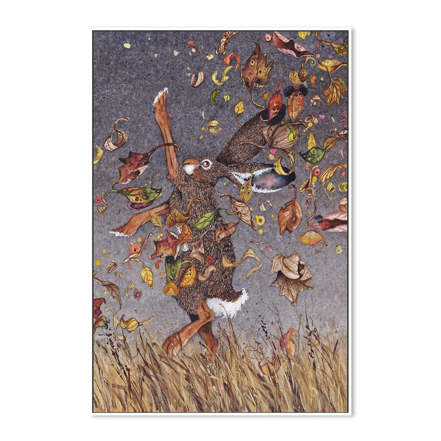 wall-art-print-canvas-poster-framed-Happy Dance , By Maggie Vandewalle-GIOIA-WALL-ART