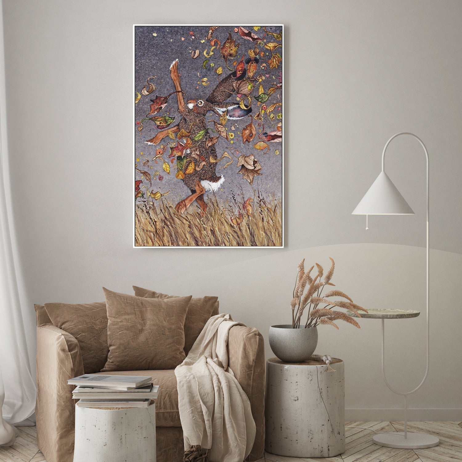 wall-art-print-canvas-poster-framed-Happy Dance , By Maggie Vandewalle-GIOIA-WALL-ART